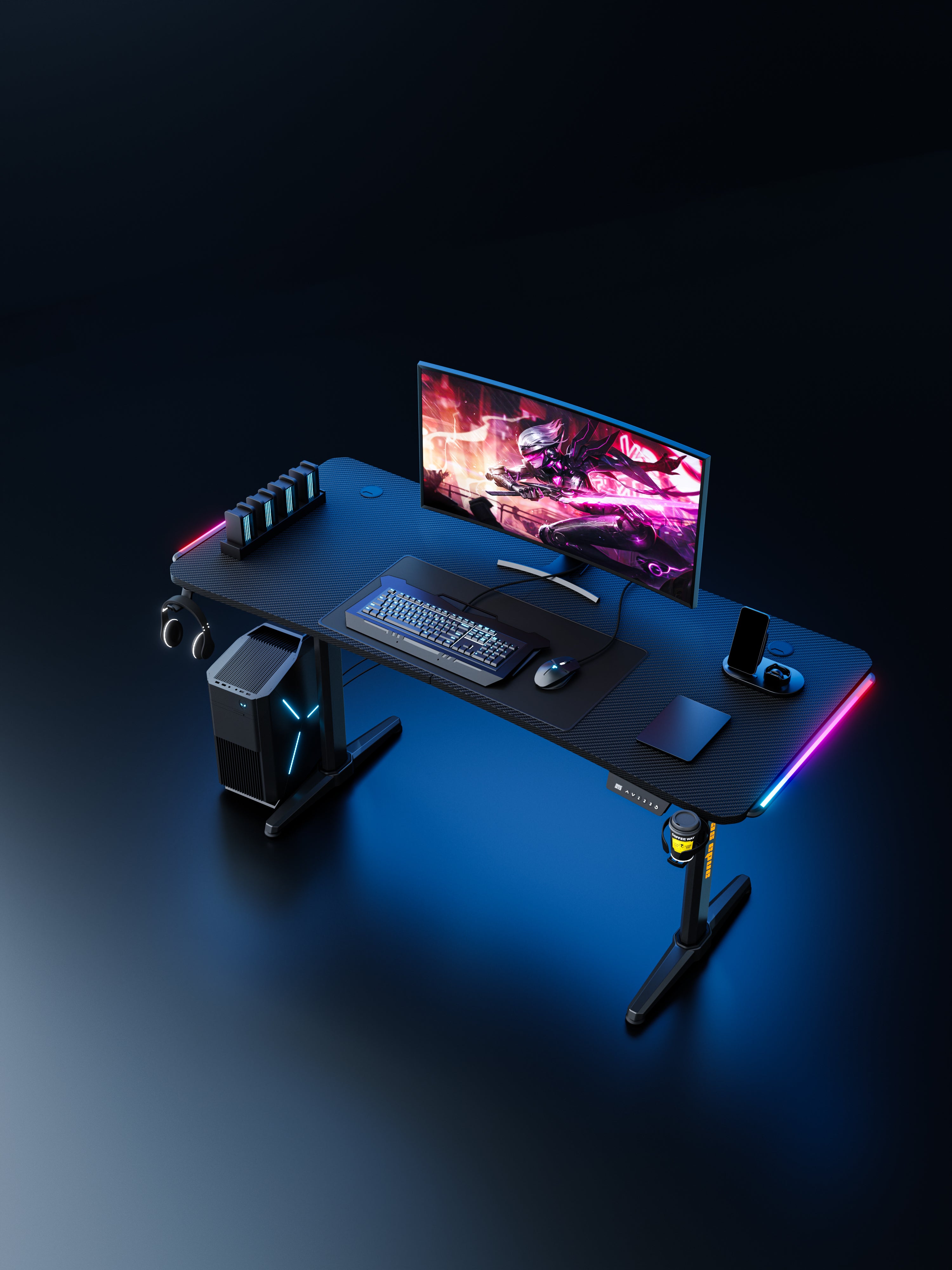 Anda Seat Terminator Gaming Desk