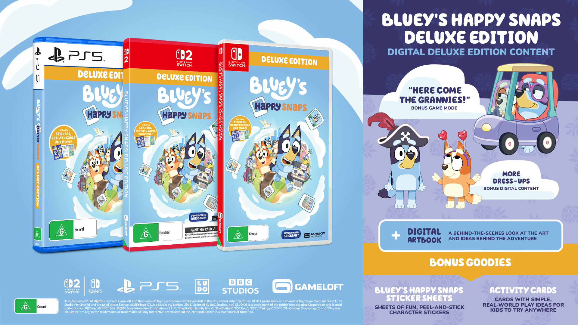 Bluey's Happy Snaps: Deluxe Edition - PS5