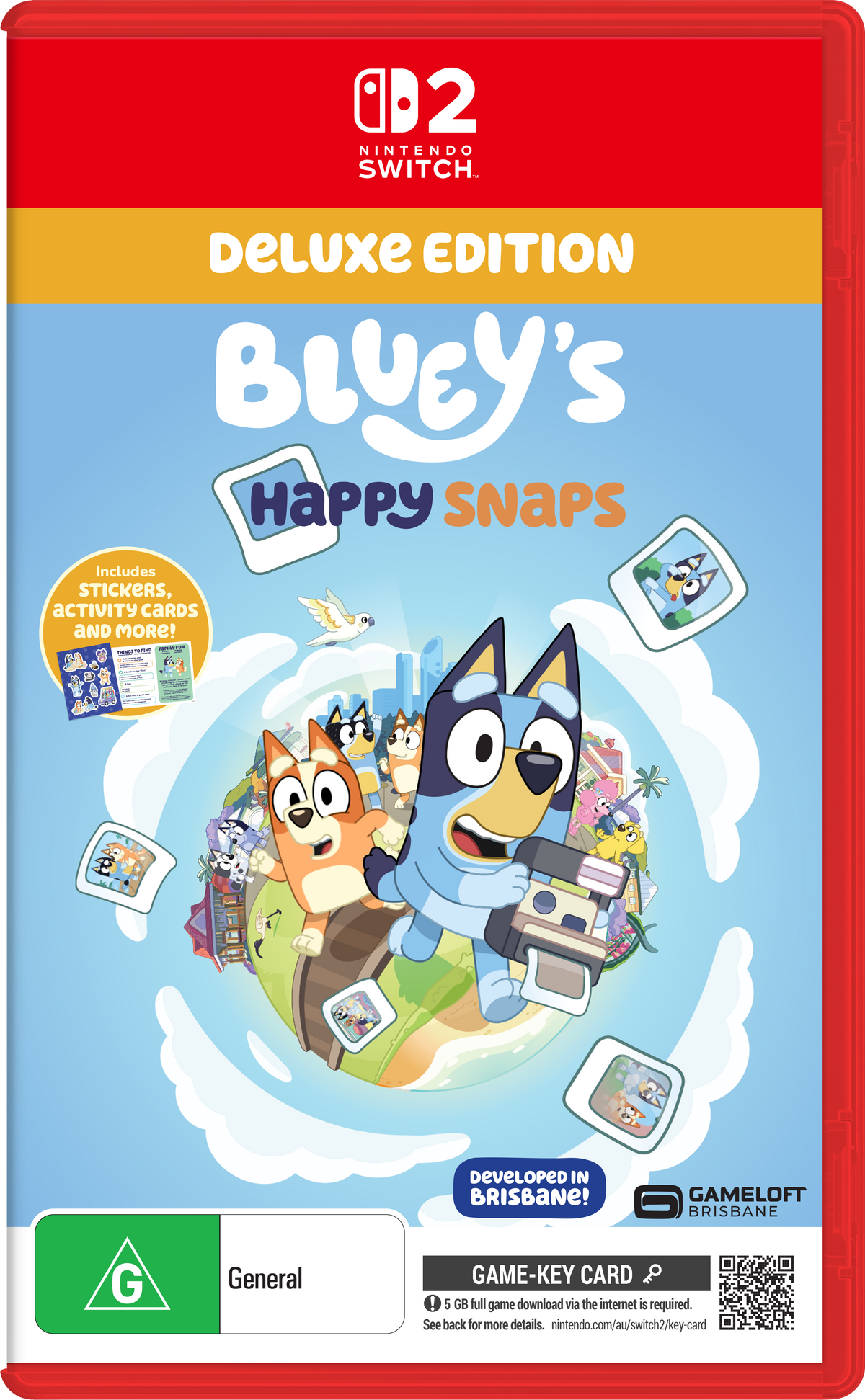 Bluey's Happy Snaps: Deluxe Edition - Nintendo Switch 2
