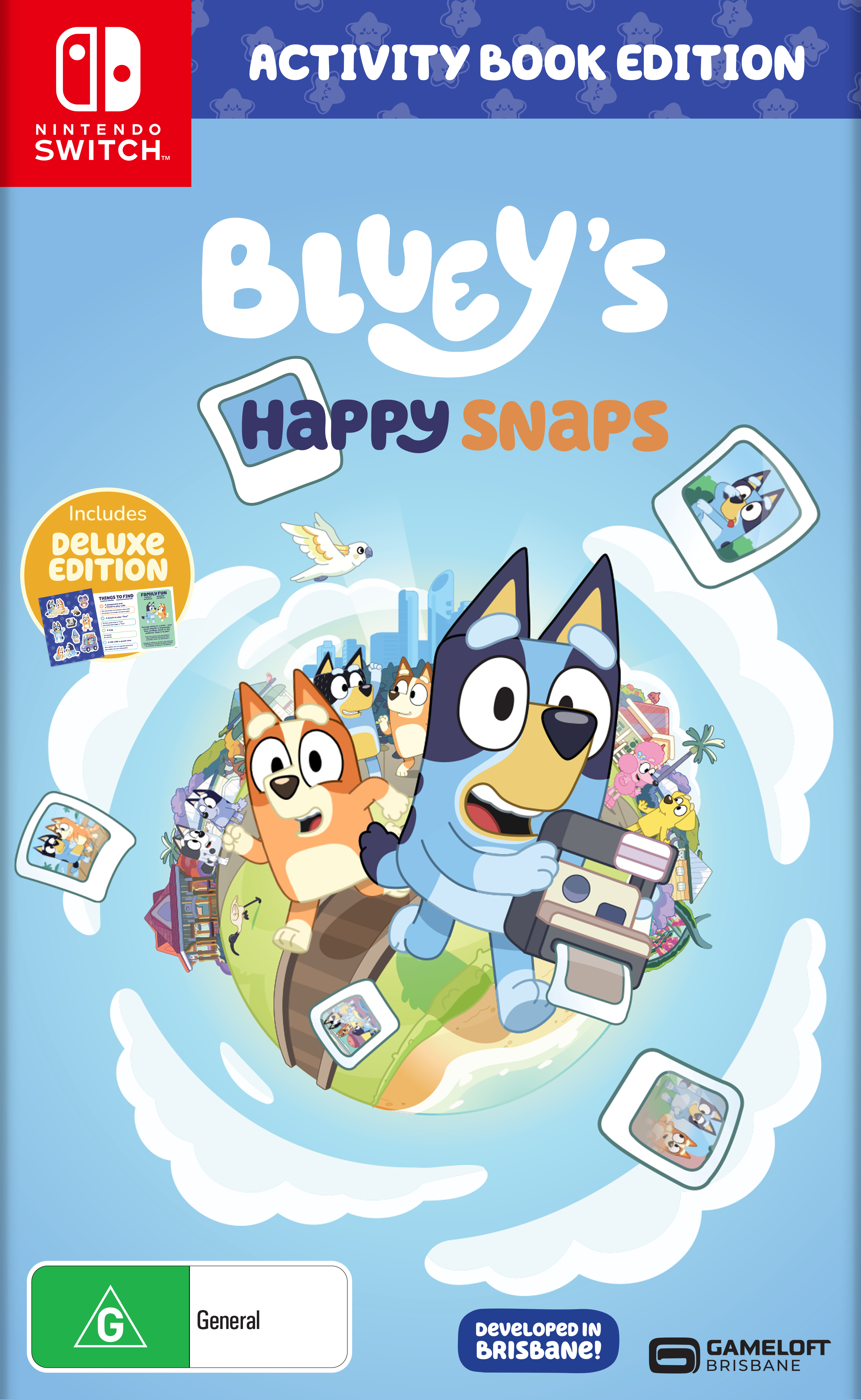 Bluey’s Happy Snaps: Activity Book Edition - Nintendo Switch