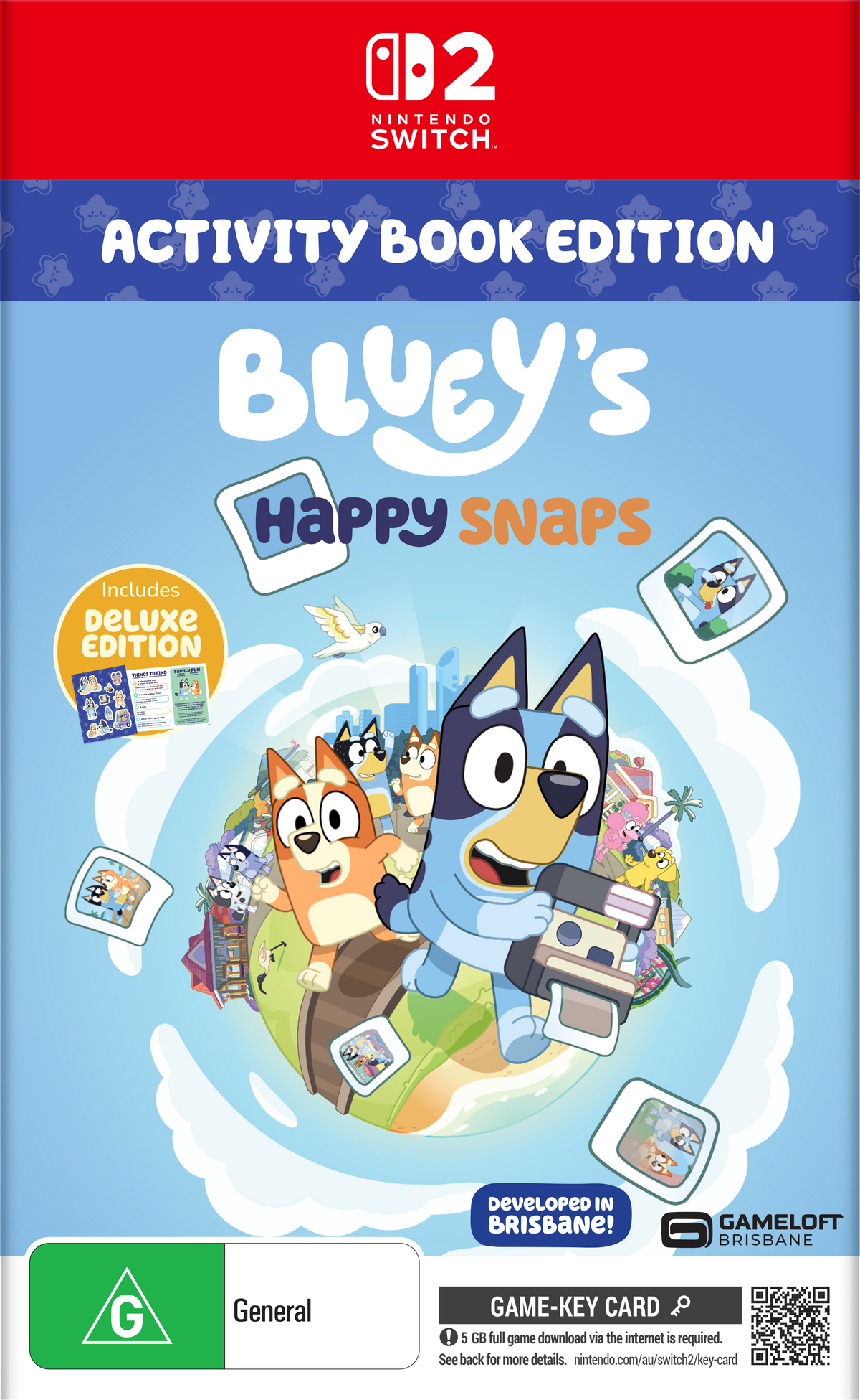Bluey’s Happy Snaps: Activity Book Edition - Nintendo Switch 2