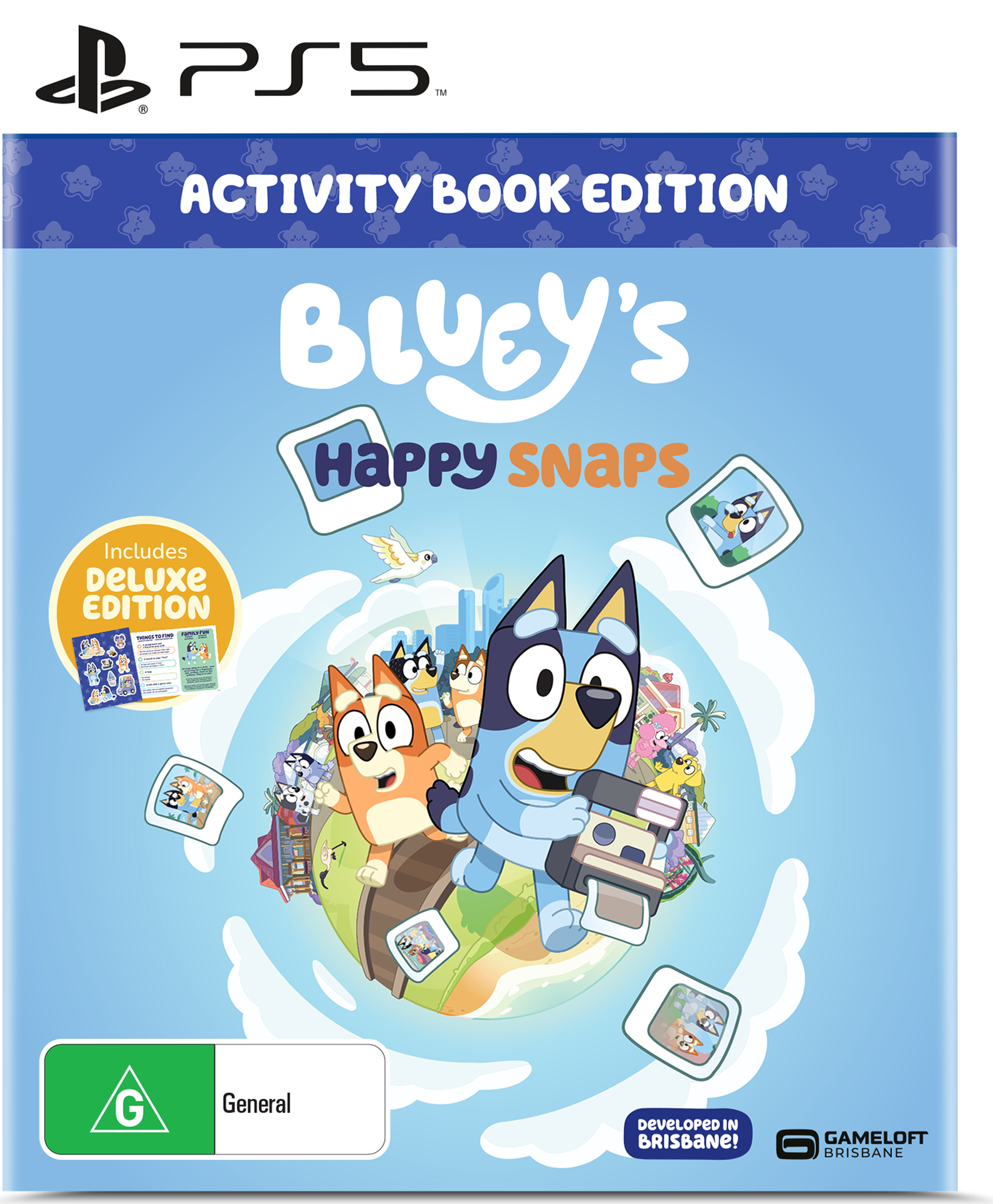Bluey’s Happy Snaps: Activity Book Edition - PS5