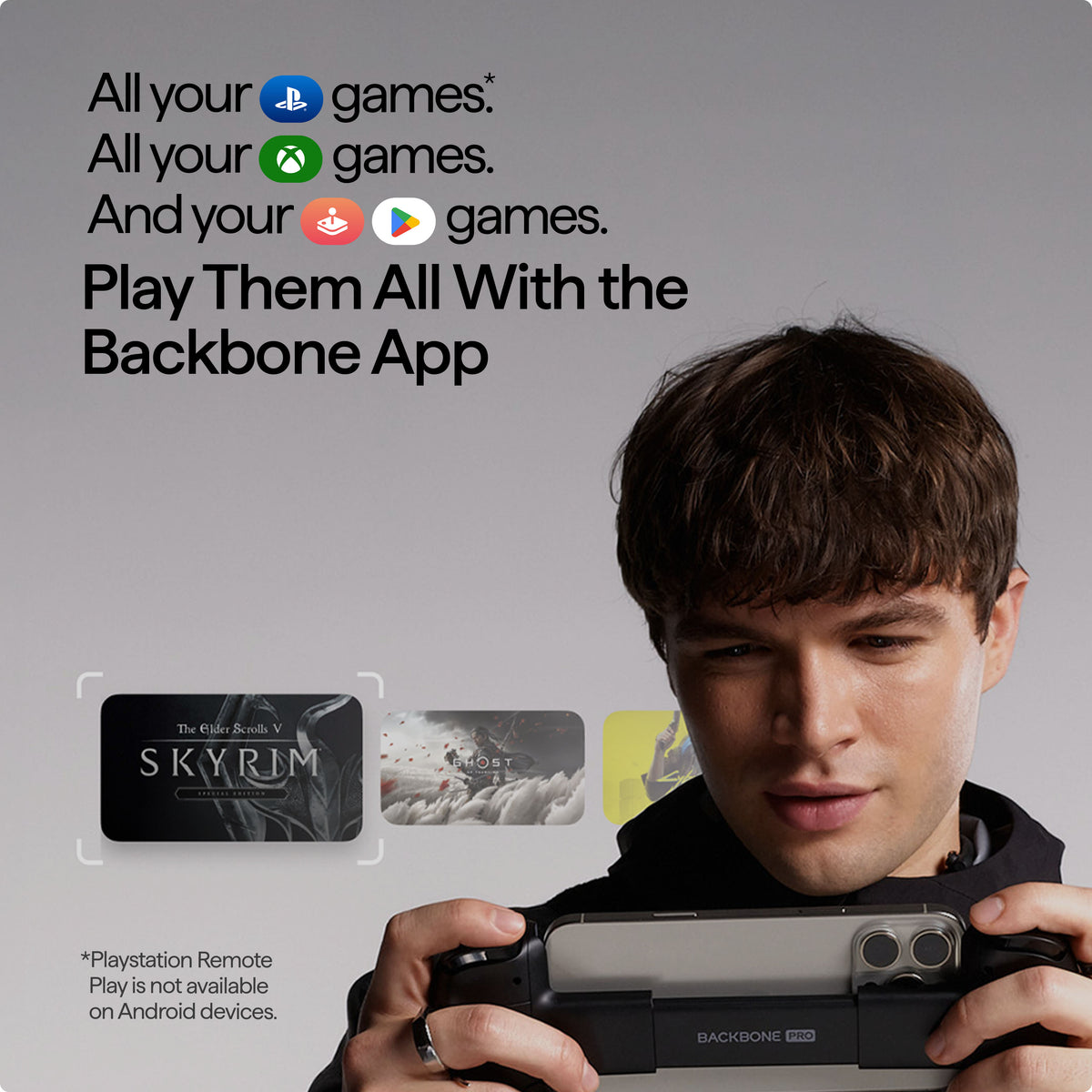 BACKBONE One Pro Gaming Controller for iPhone and Android