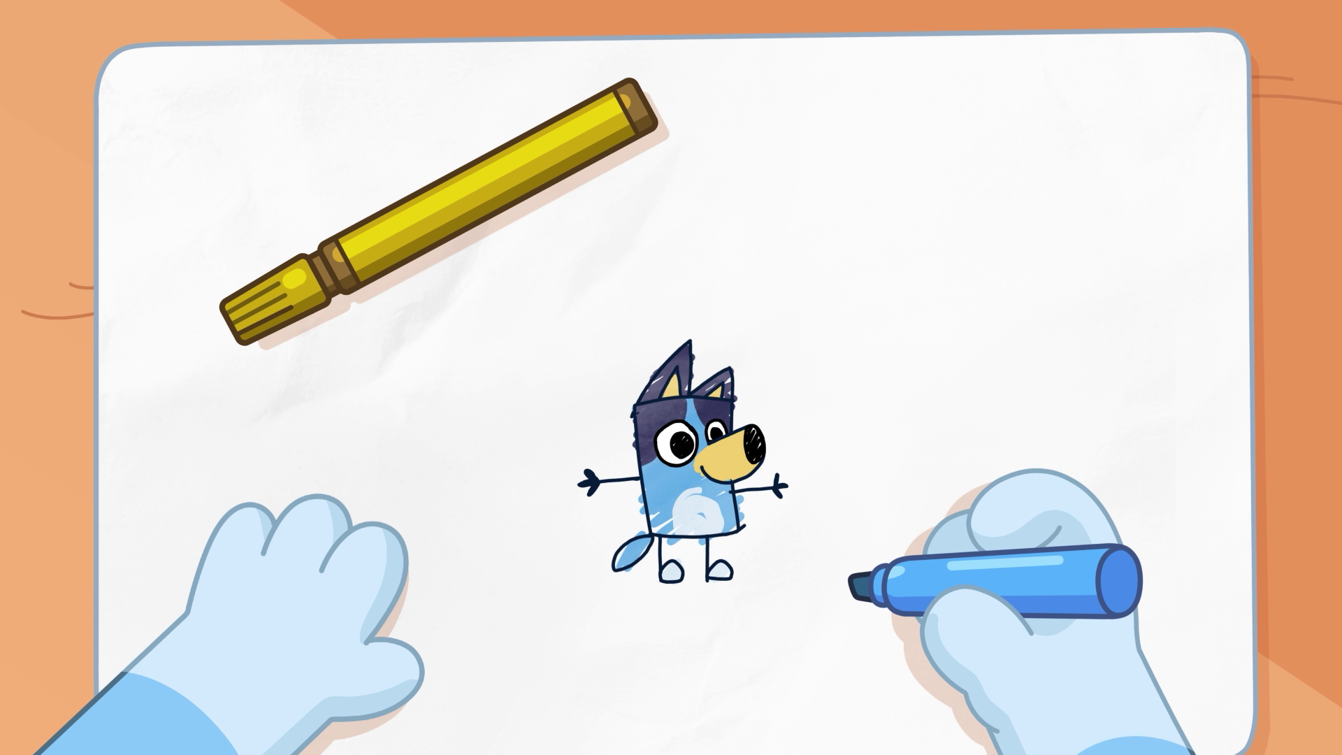 Bluey's Quest for the Gold Pen
