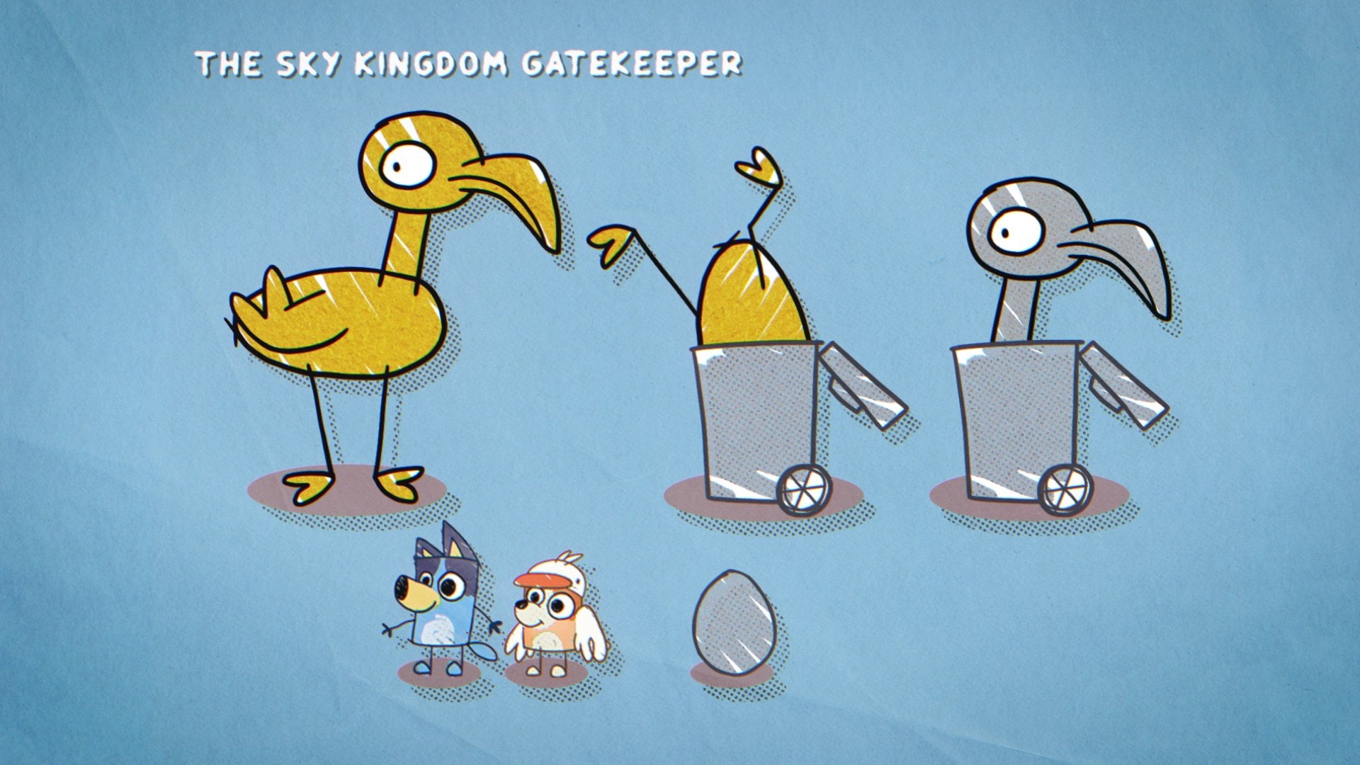 Bluey's Quest for the Gold Pen