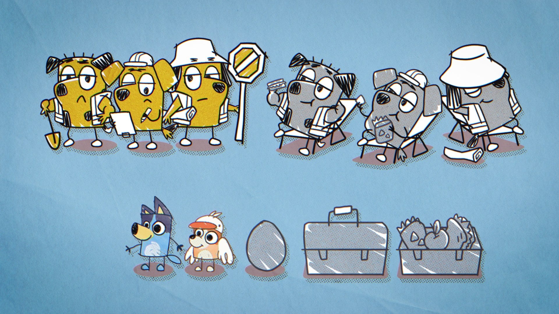 Bluey's Quest for the Gold Pen