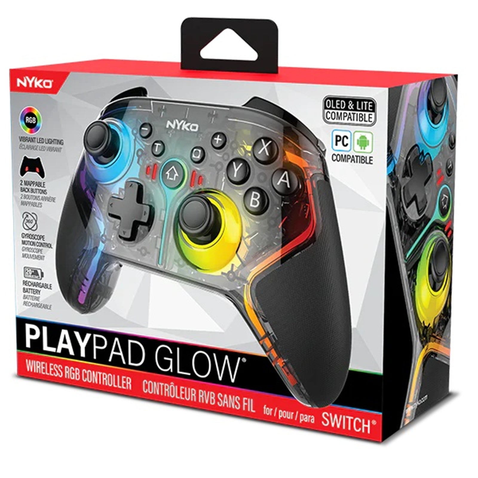 Nyko Switch PlayPad Glow Controller