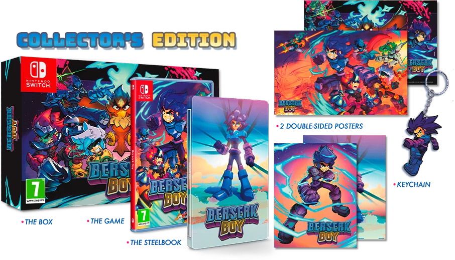 Berserk Boy: Collector's Edition - Nintendo Switch
