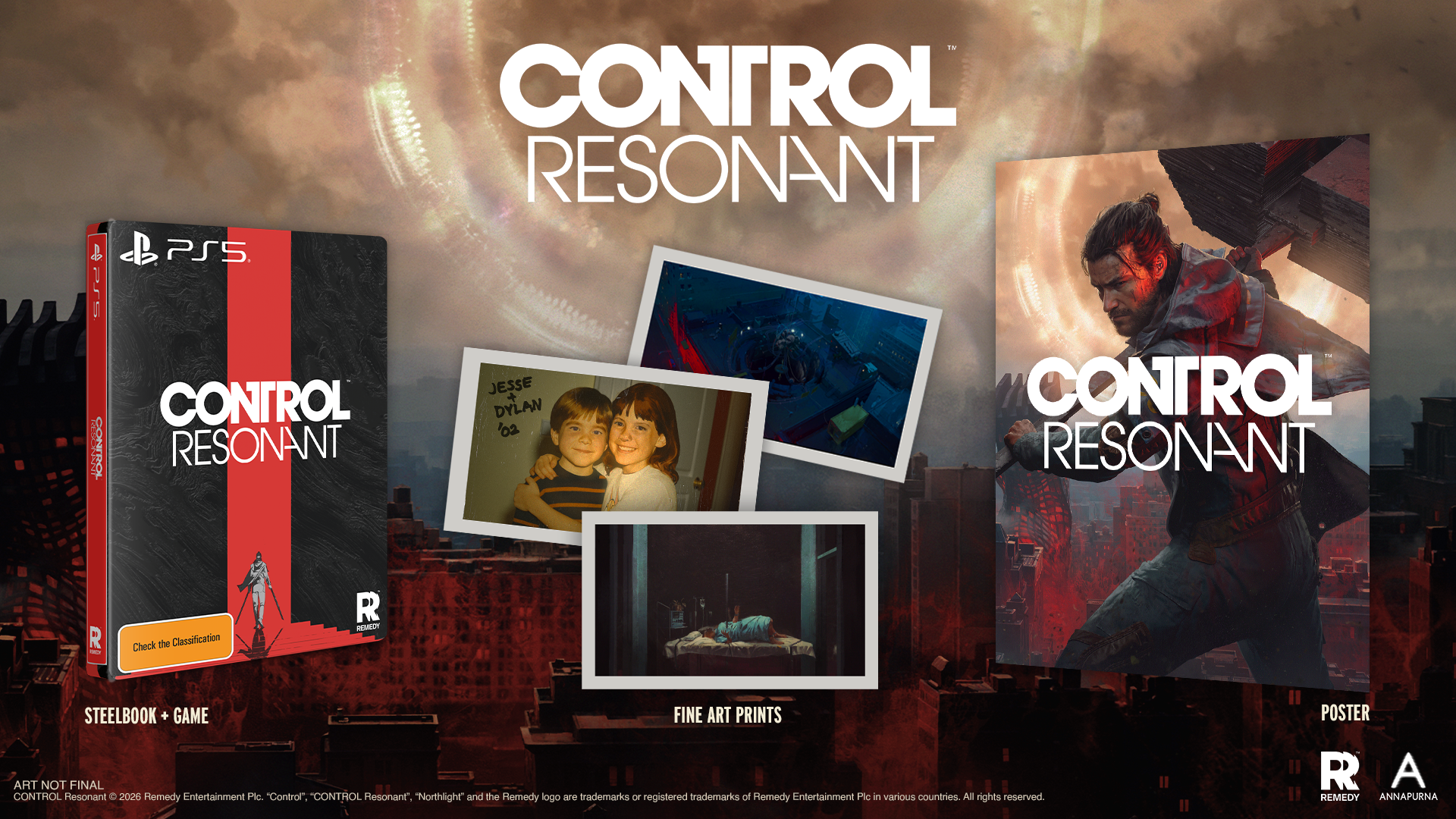 CONTROL Resonant: Steelbook Edition - PS5