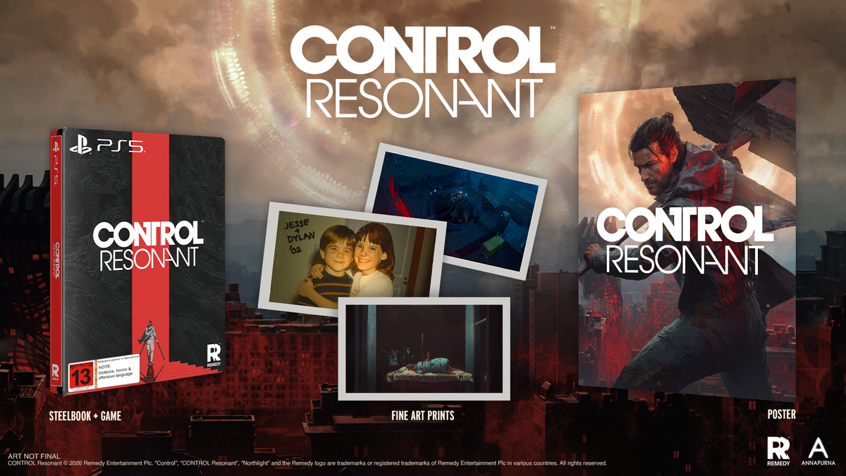 CONTROL Resonant: Steelbook Edition - PS5