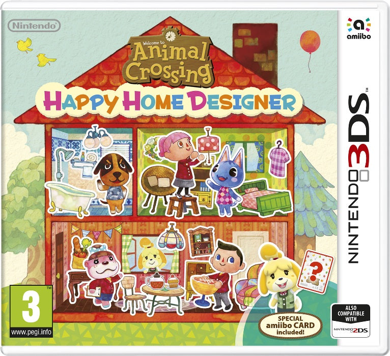 Animal Crossing: Happy Home Designer + Special Amiibo Card - Nintendo 3DS