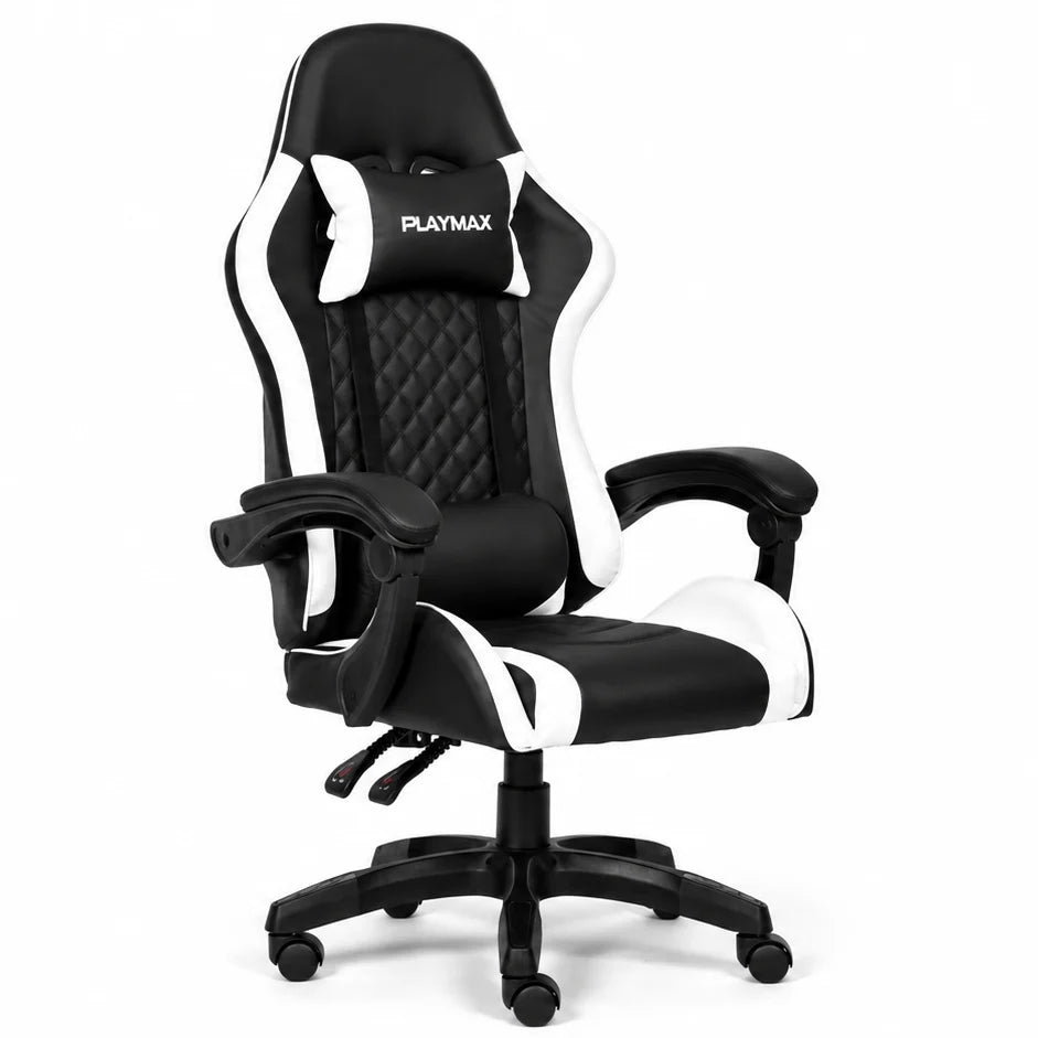 Playmax Studio Core Gaming Chair - White/Black
