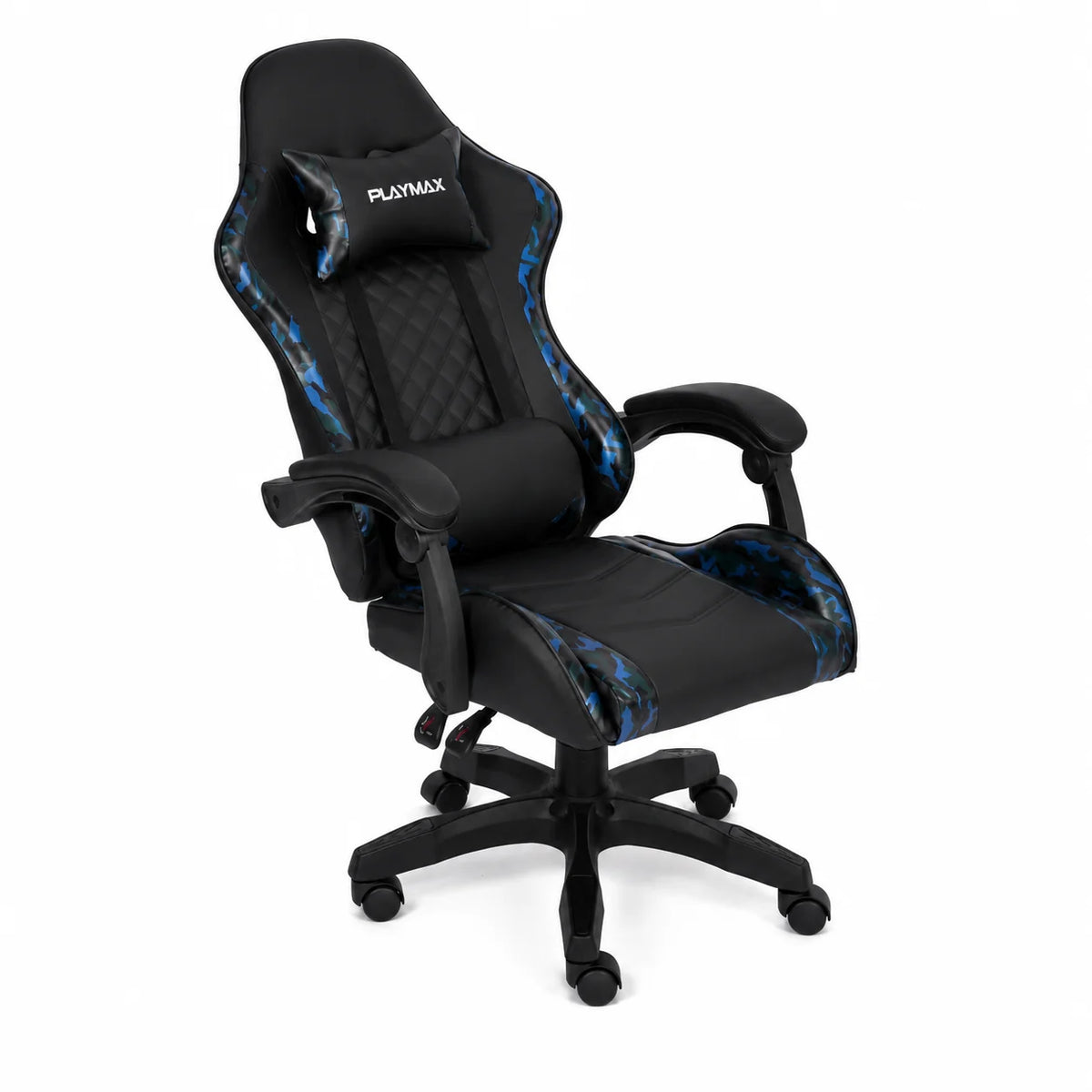 Playmax Studio Core Gaming Chair - Blue Camo/Black