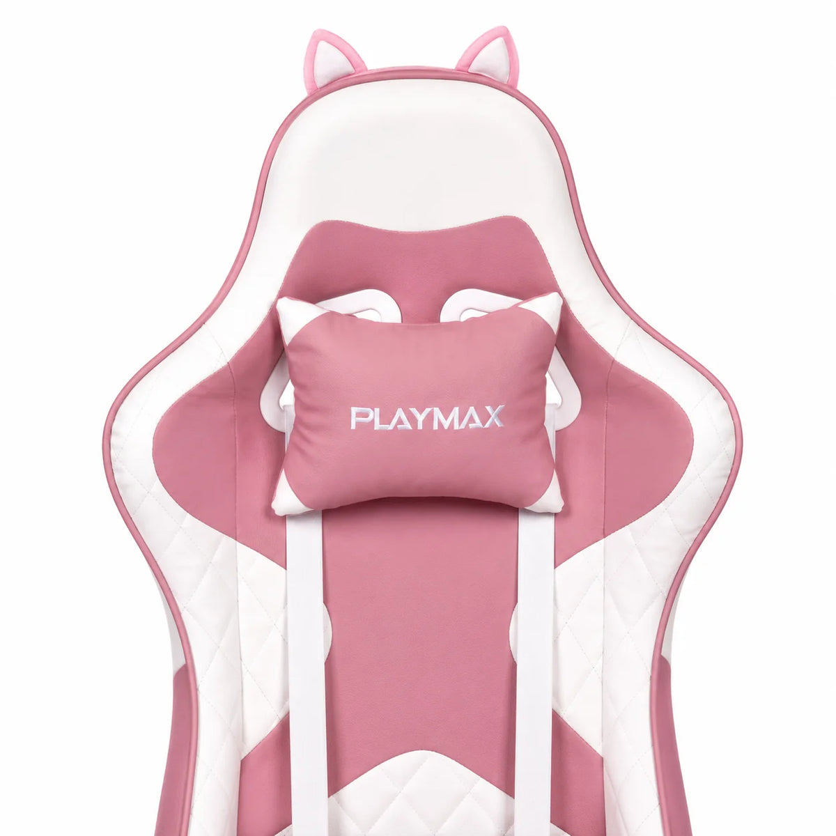 Playmax Studio Cat Gaming Chair - White/Pink