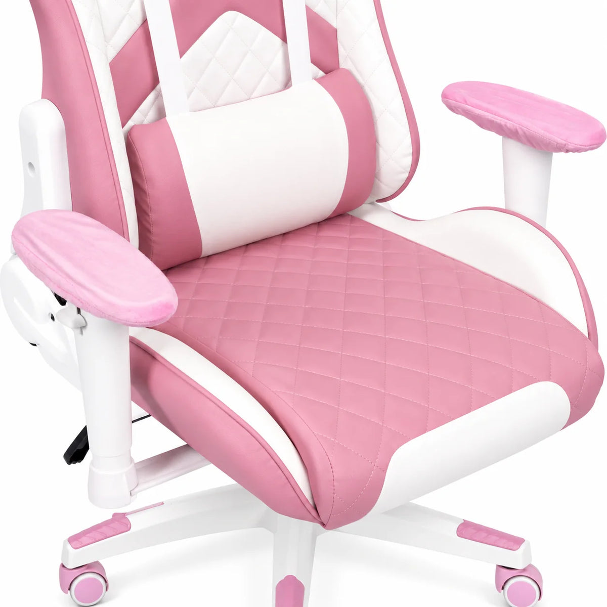 Playmax Studio Cat Gaming Chair - White/Pink