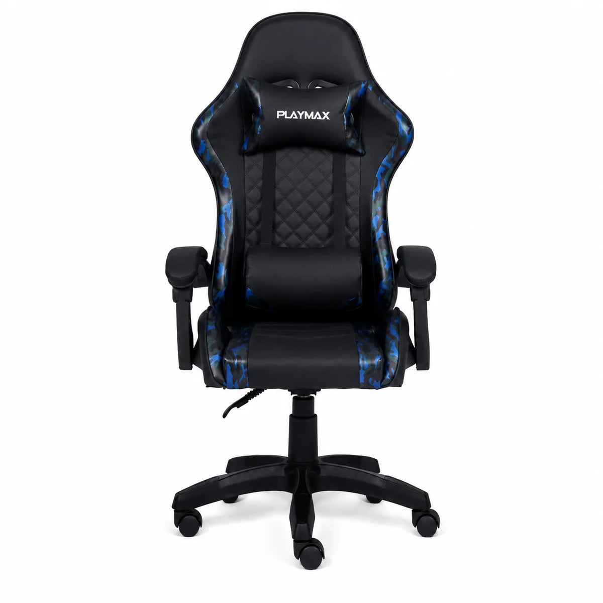 Playmax Studio Core Gaming Chair - Blue Camo/Black