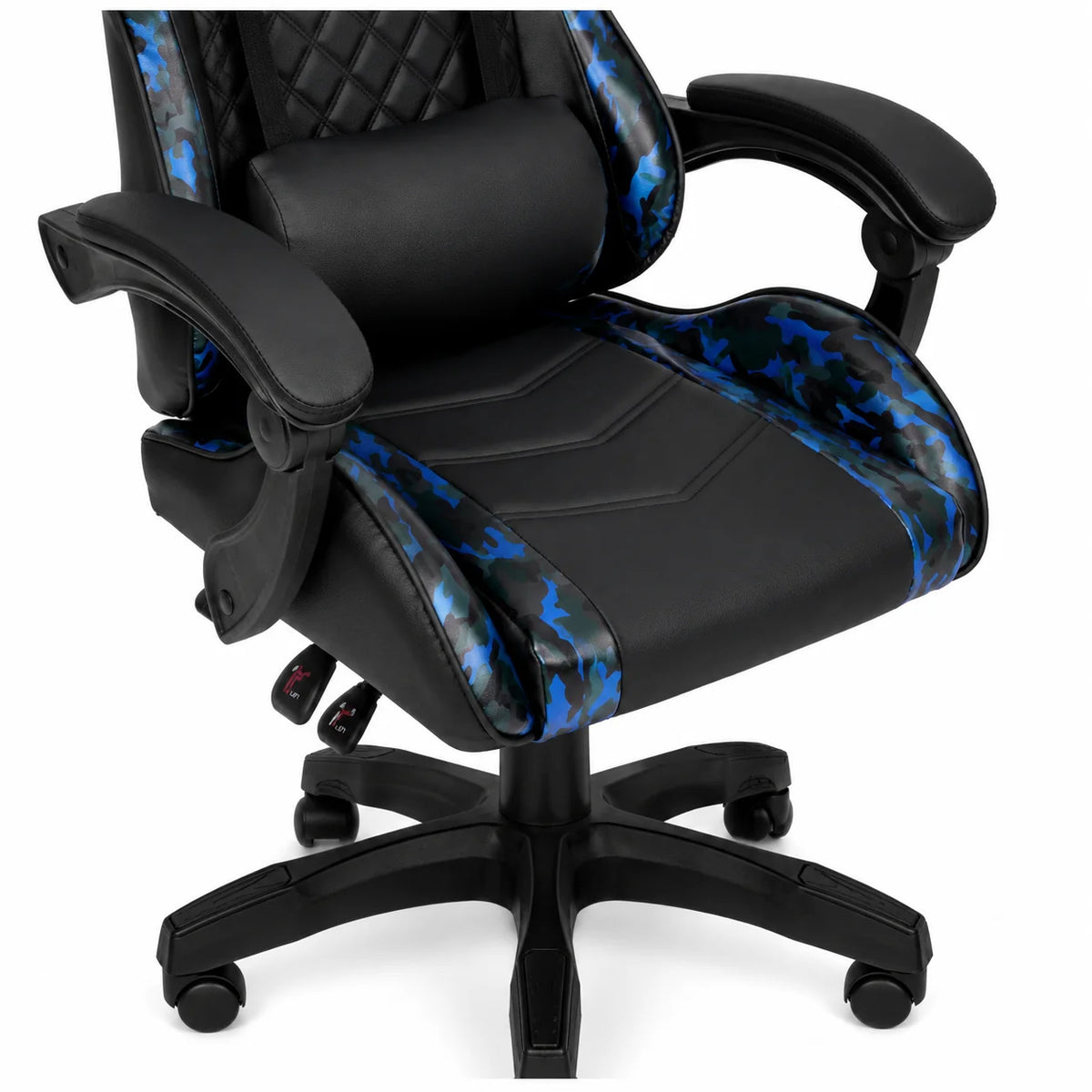 Playmax Studio Core Gaming Chair - Blue Camo/Black