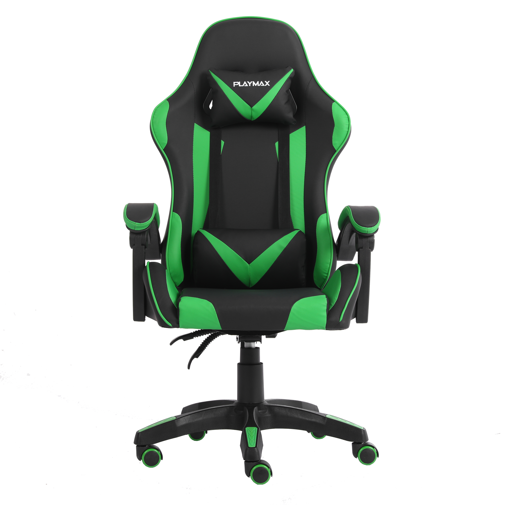 Playmax Gaming Chair Green/Black