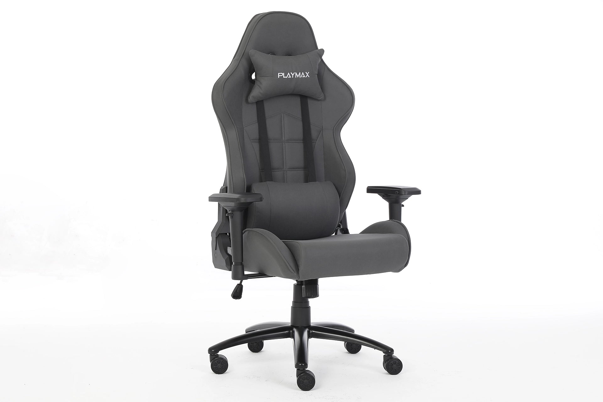 Playmax Fabric Gaming Chair - Grey