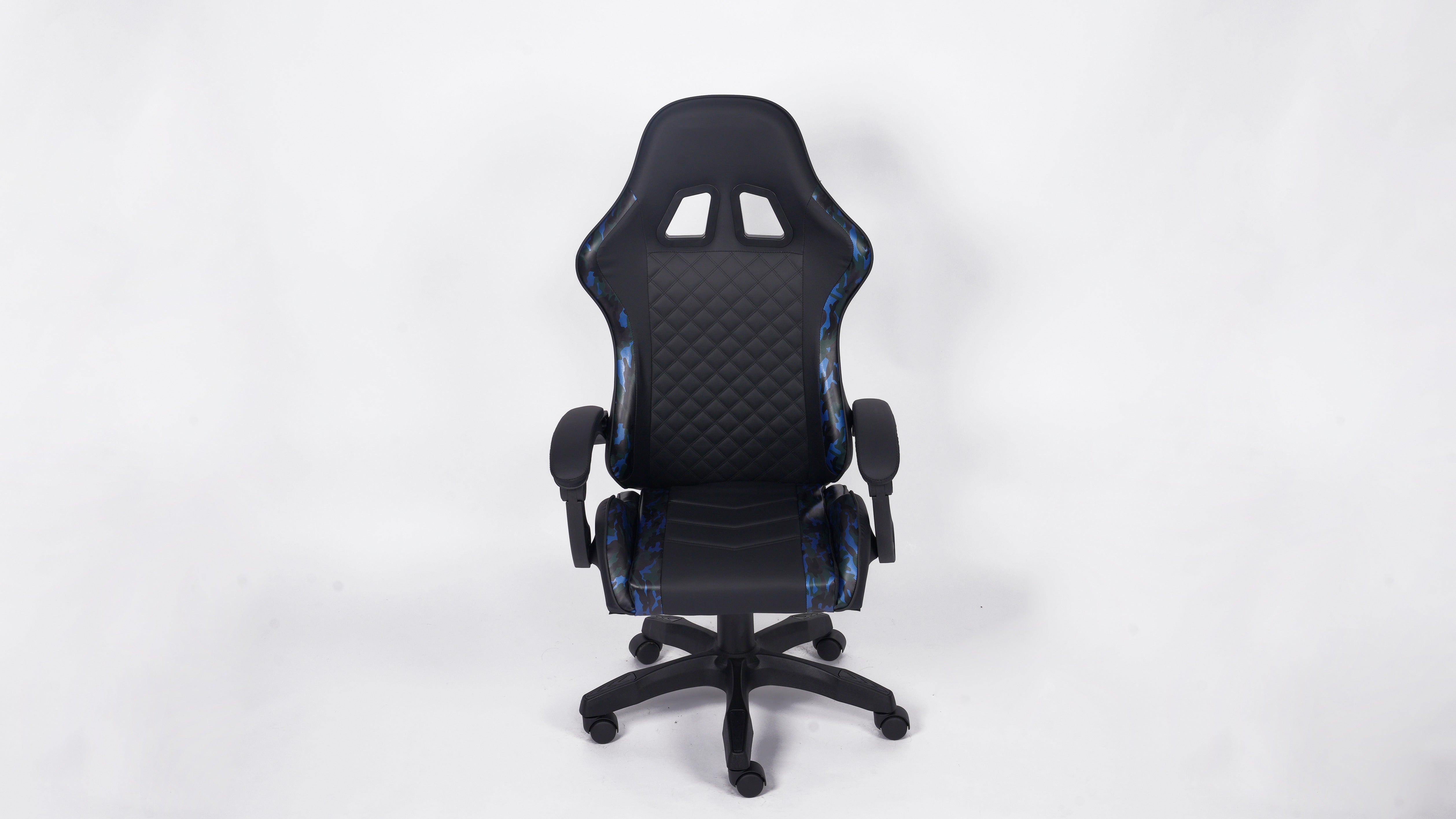 Playmax Studio Core Gaming Chair - Blue Camo/Black
