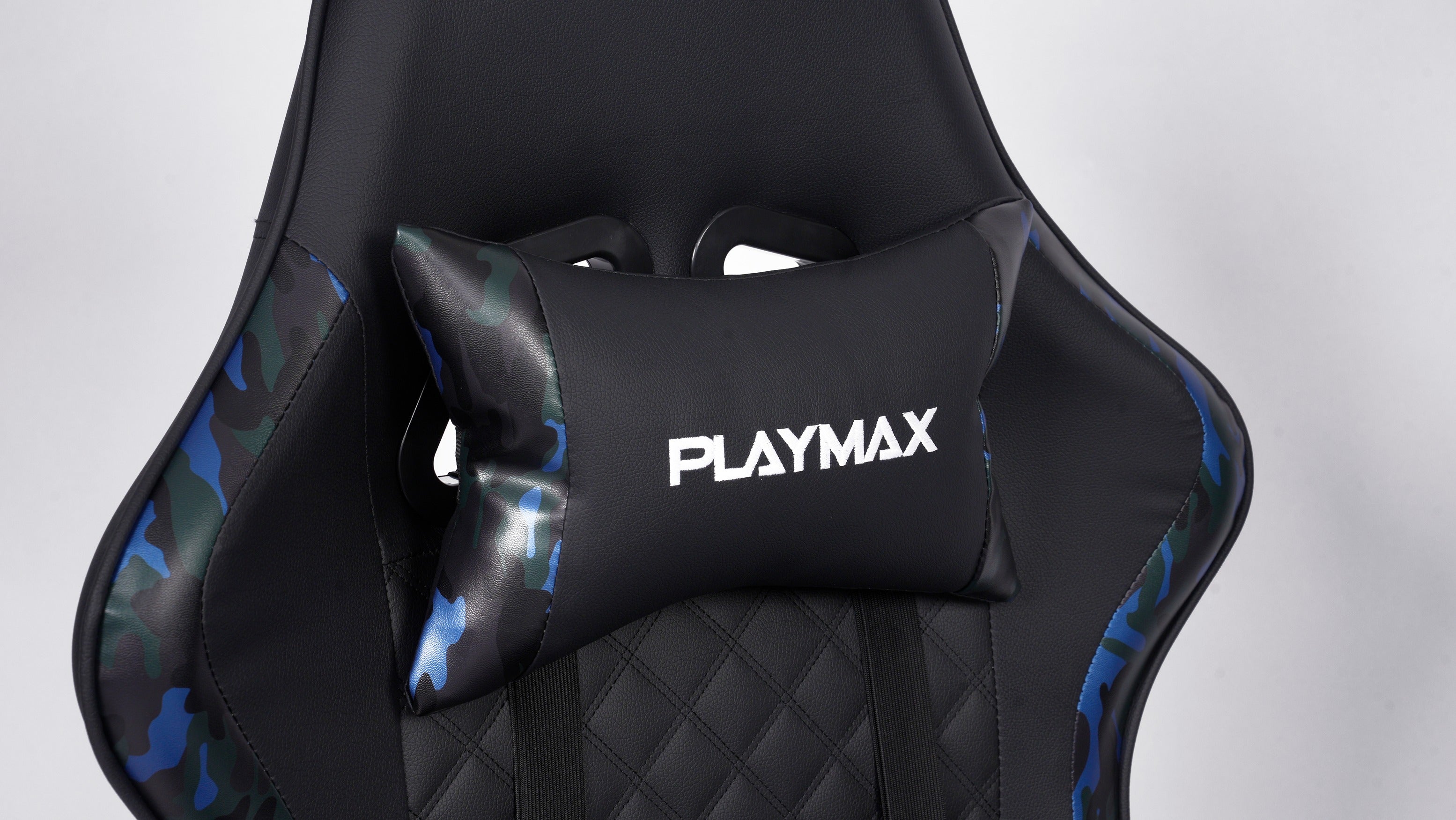 Playmax Studio Core Gaming Chair - Blue Camo/Black