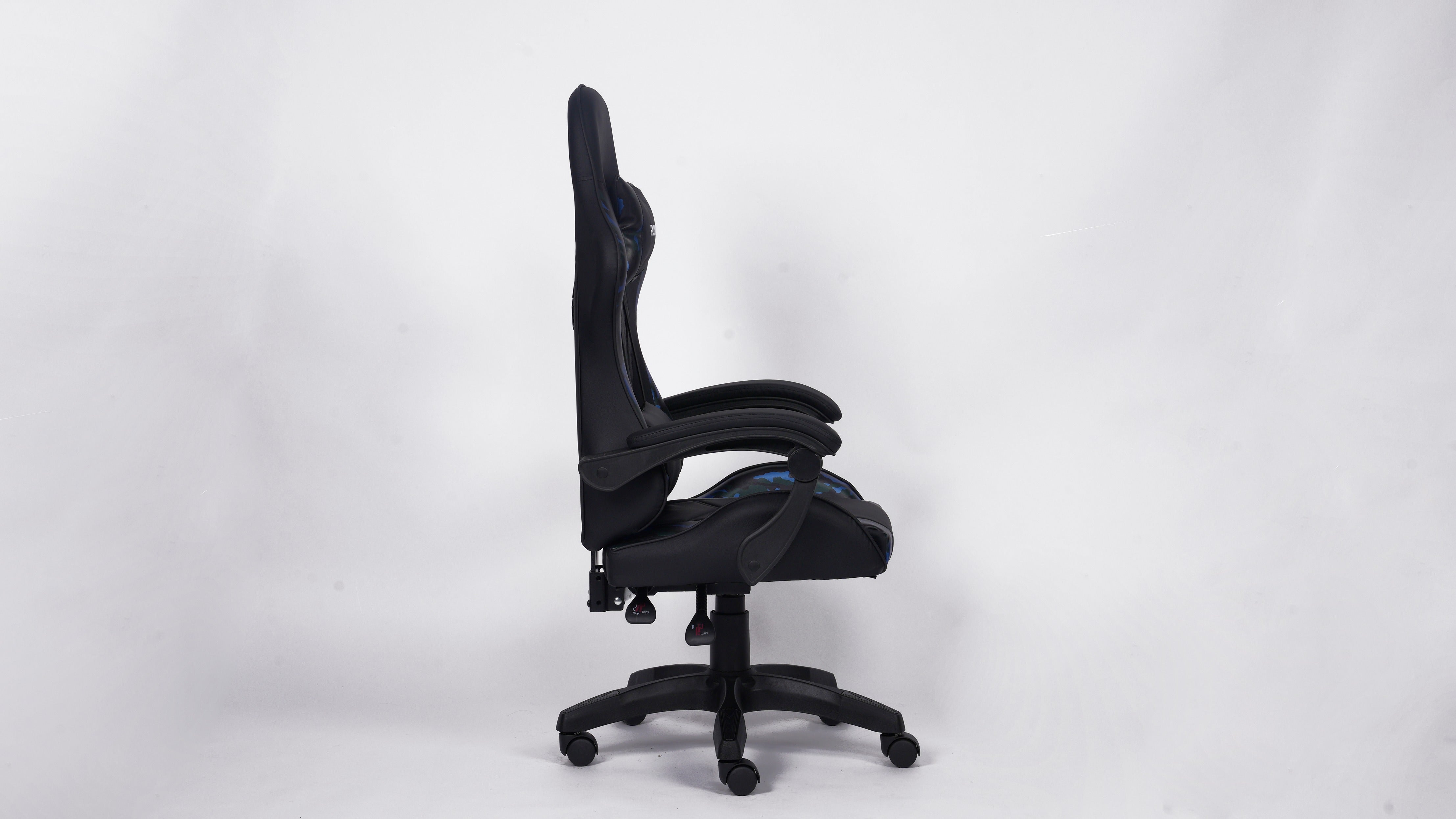 Playmax Studio Core Gaming Chair - Blue Camo/Black