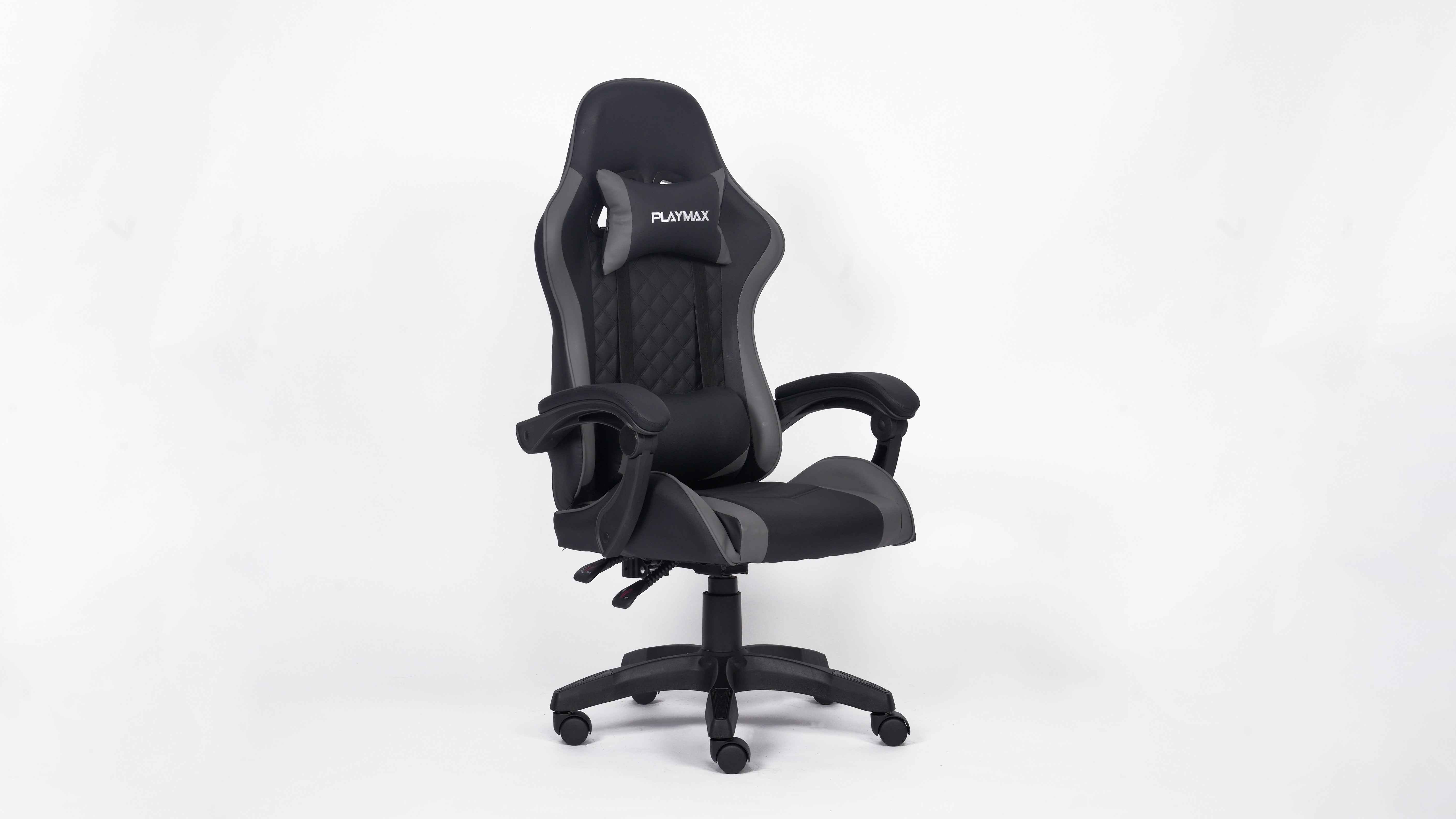 Playmax Studio Core Gaming Chair - Grey/Black