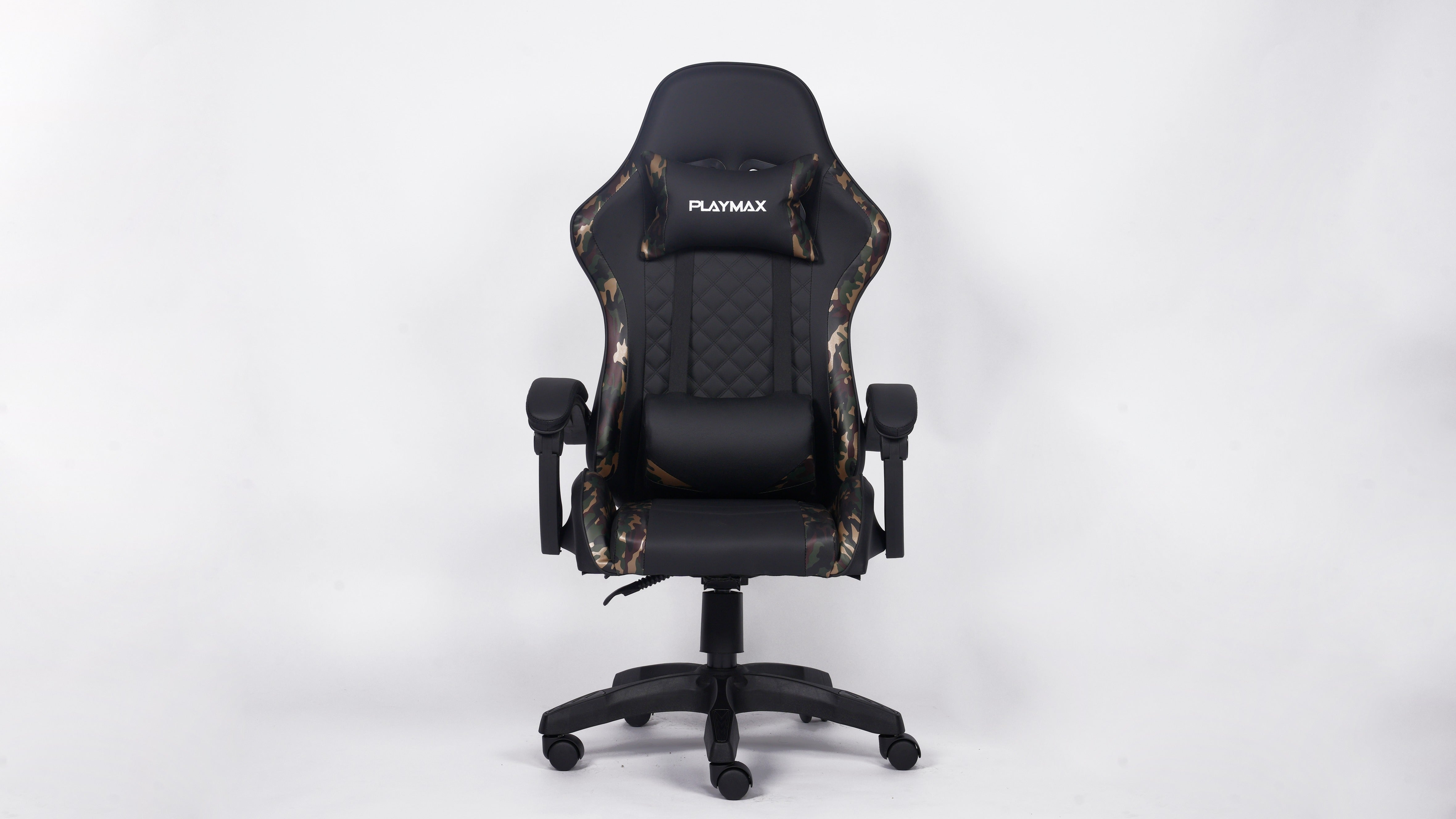 Playmax Studio Core Gaming Chair - Jungle Camo/Black