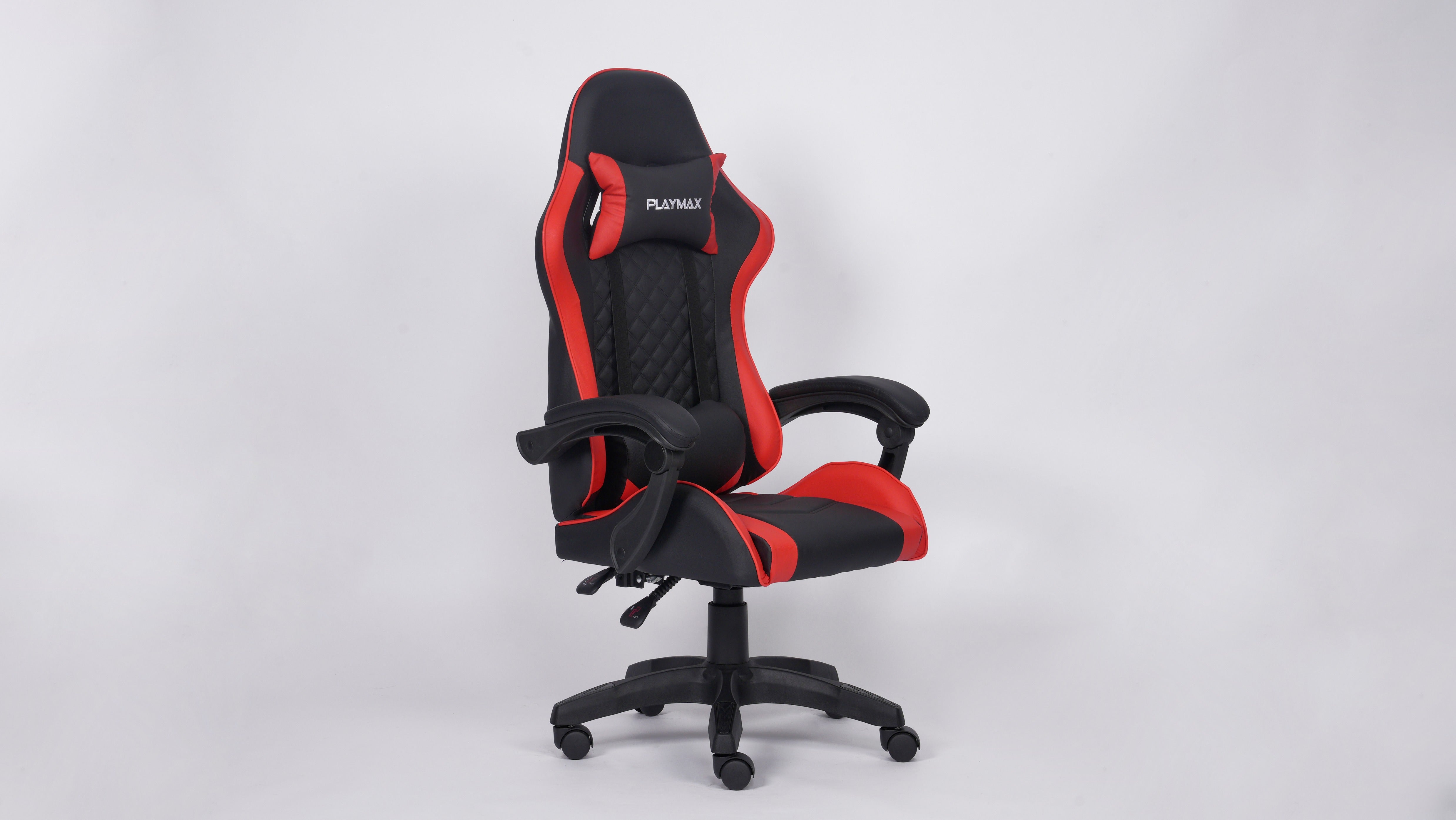 Playmax Studio Core Gaming Chair - Red/Black