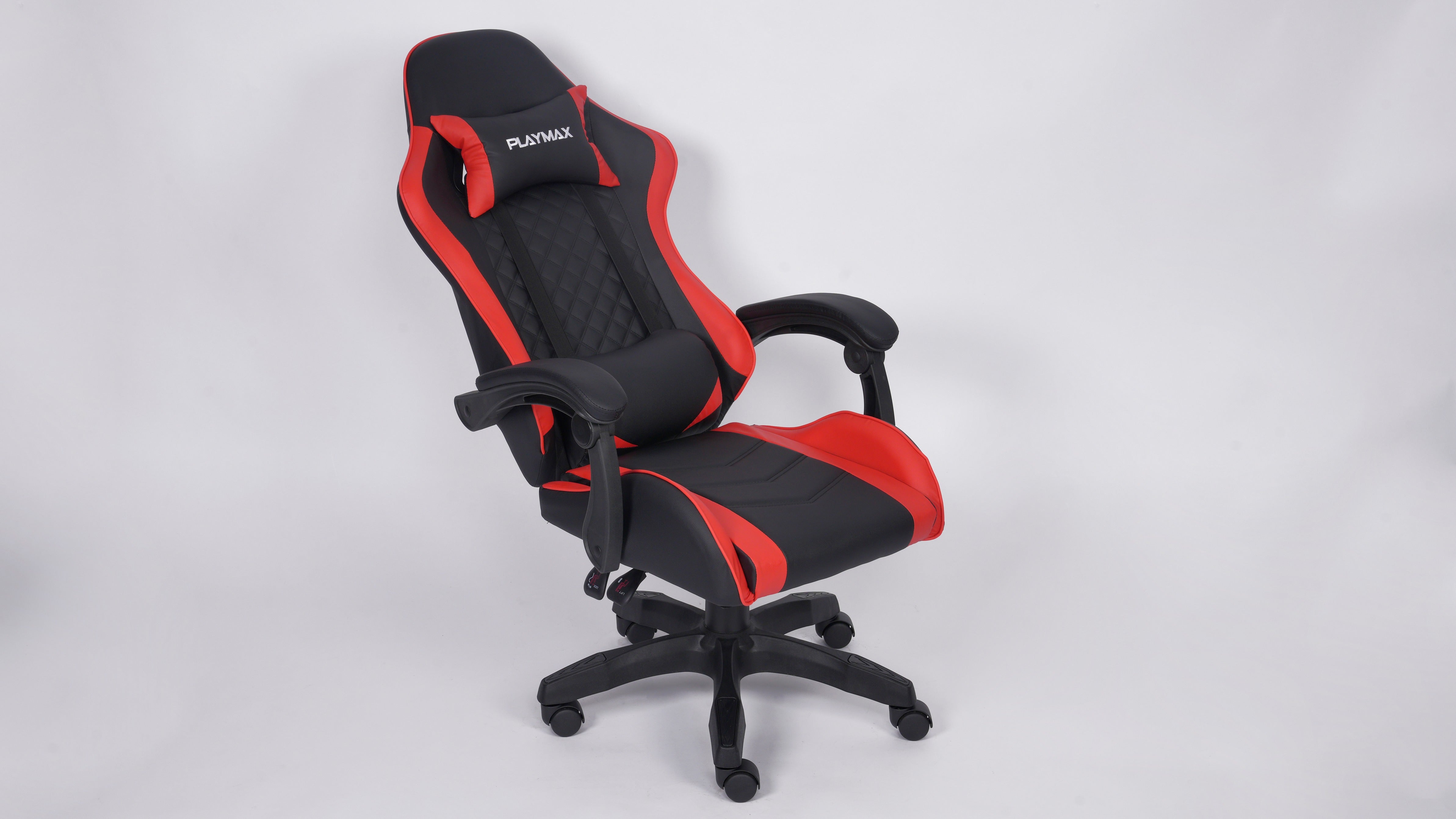 Playmax Studio Core Gaming Chair - Red/Black