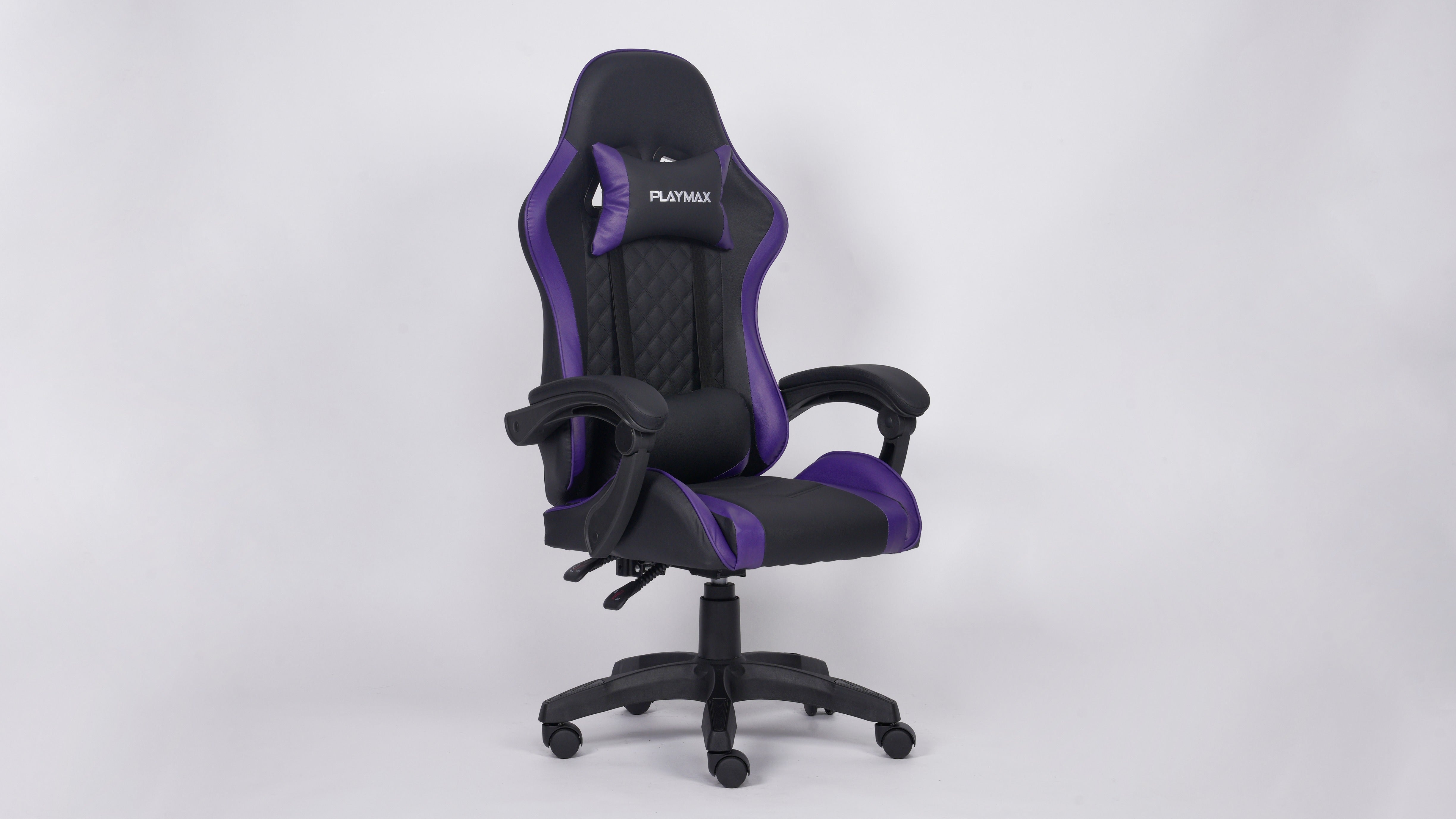 Playmax Studio Core Gaming Chair - Purple/Black