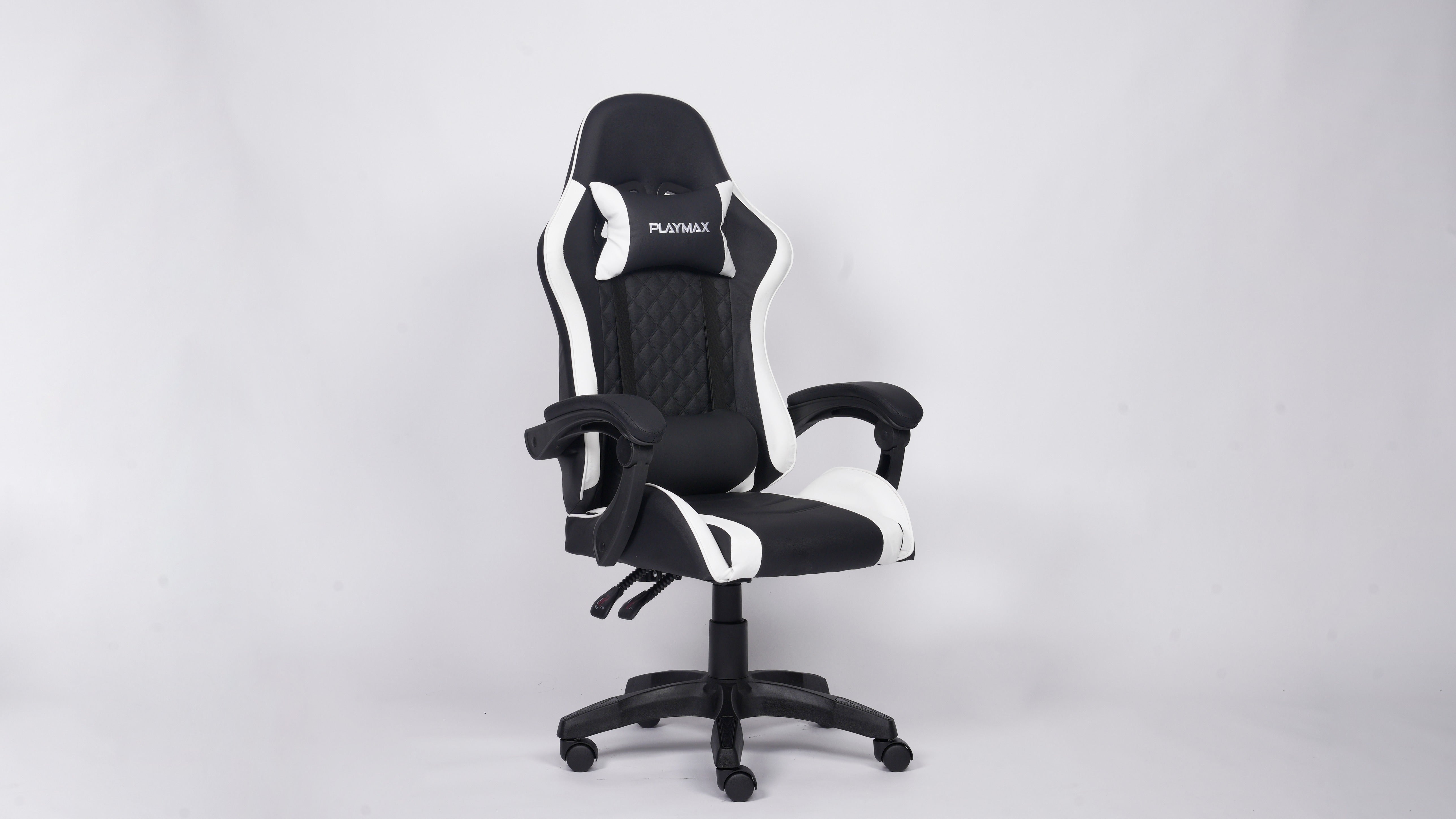 Playmax Studio Core Gaming Chair - White/Black