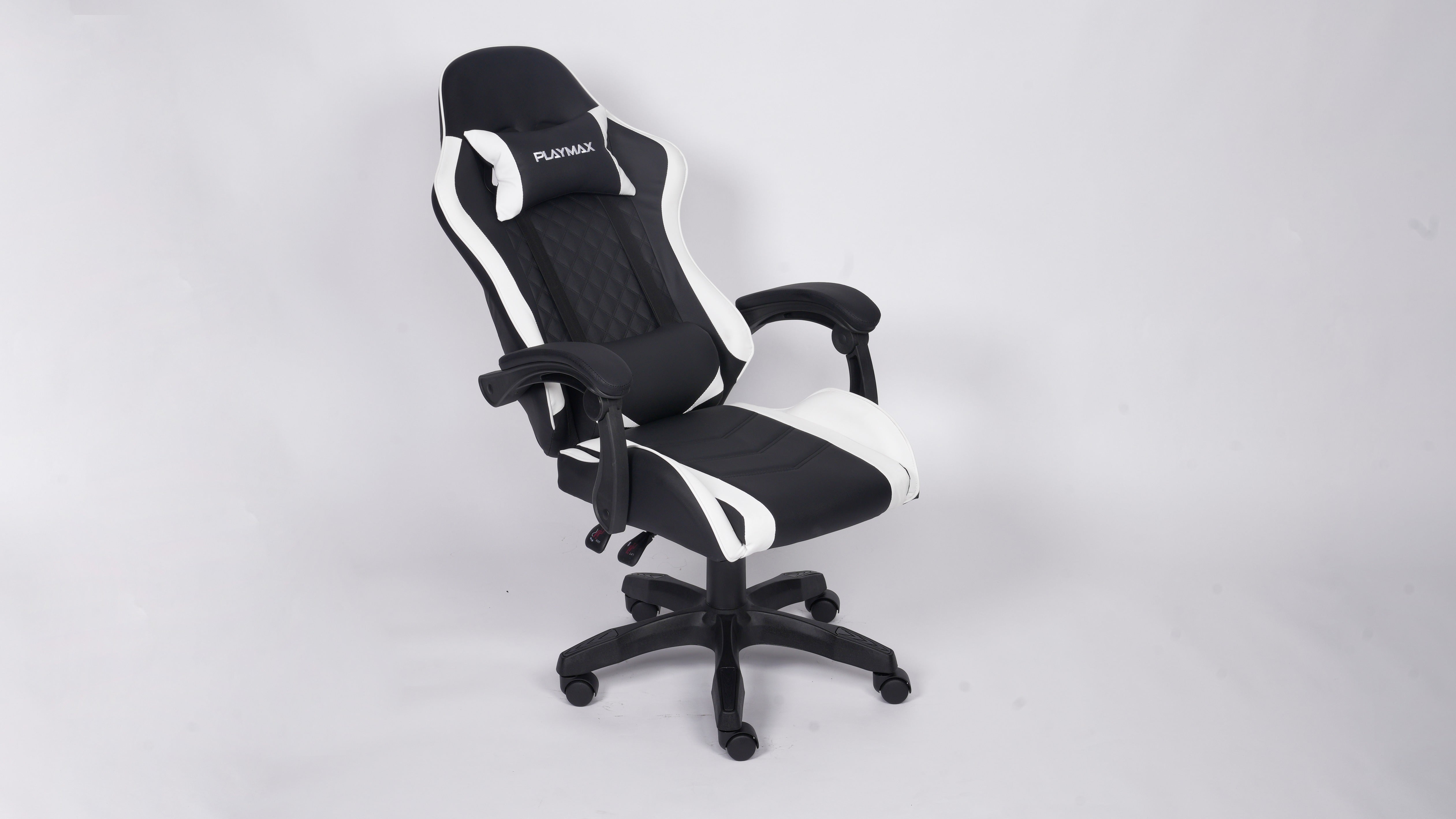 Playmax Studio Core Gaming Chair - White/Black