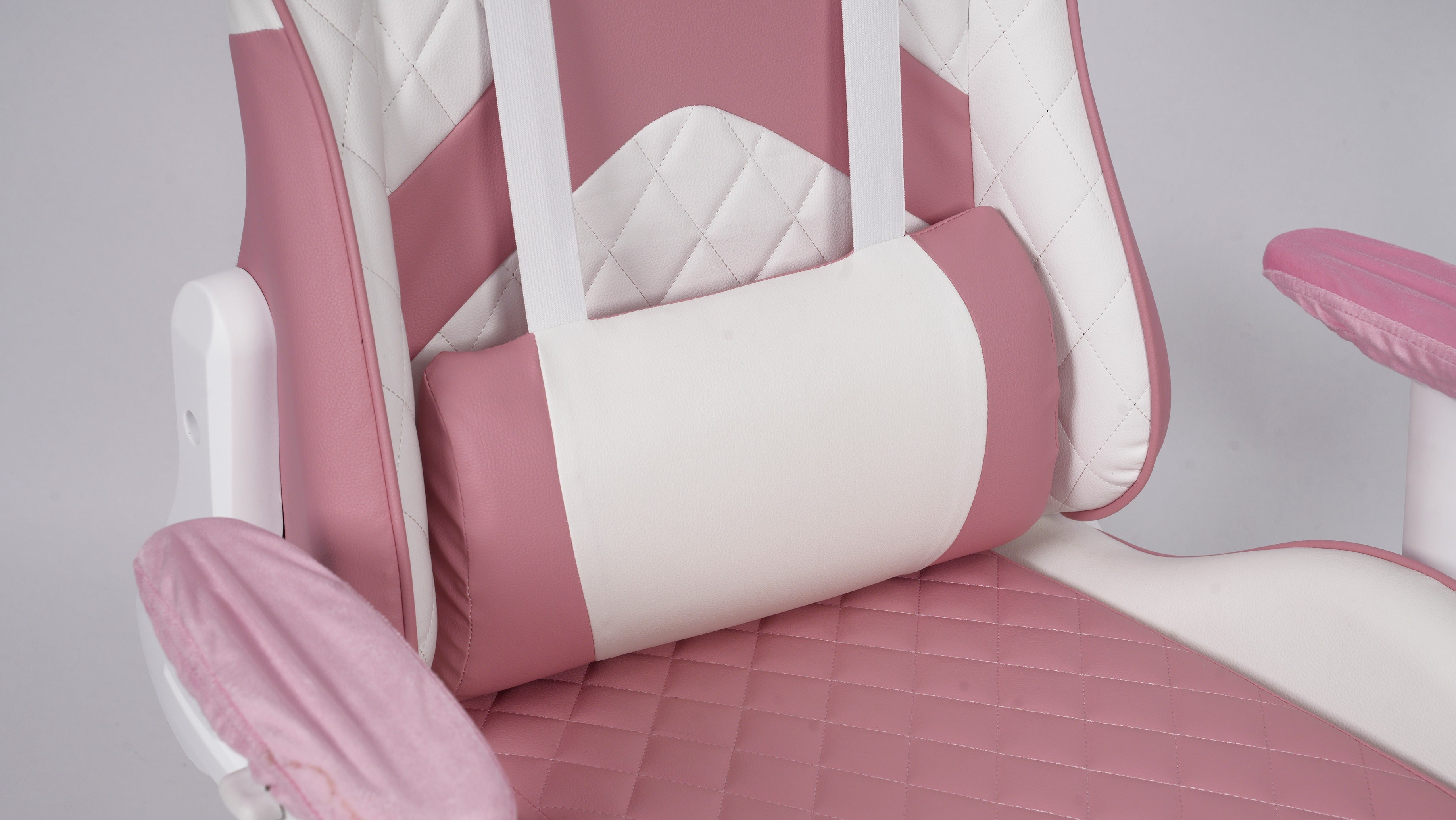 Playmax Studio Cat Gaming Chair - White/Pink