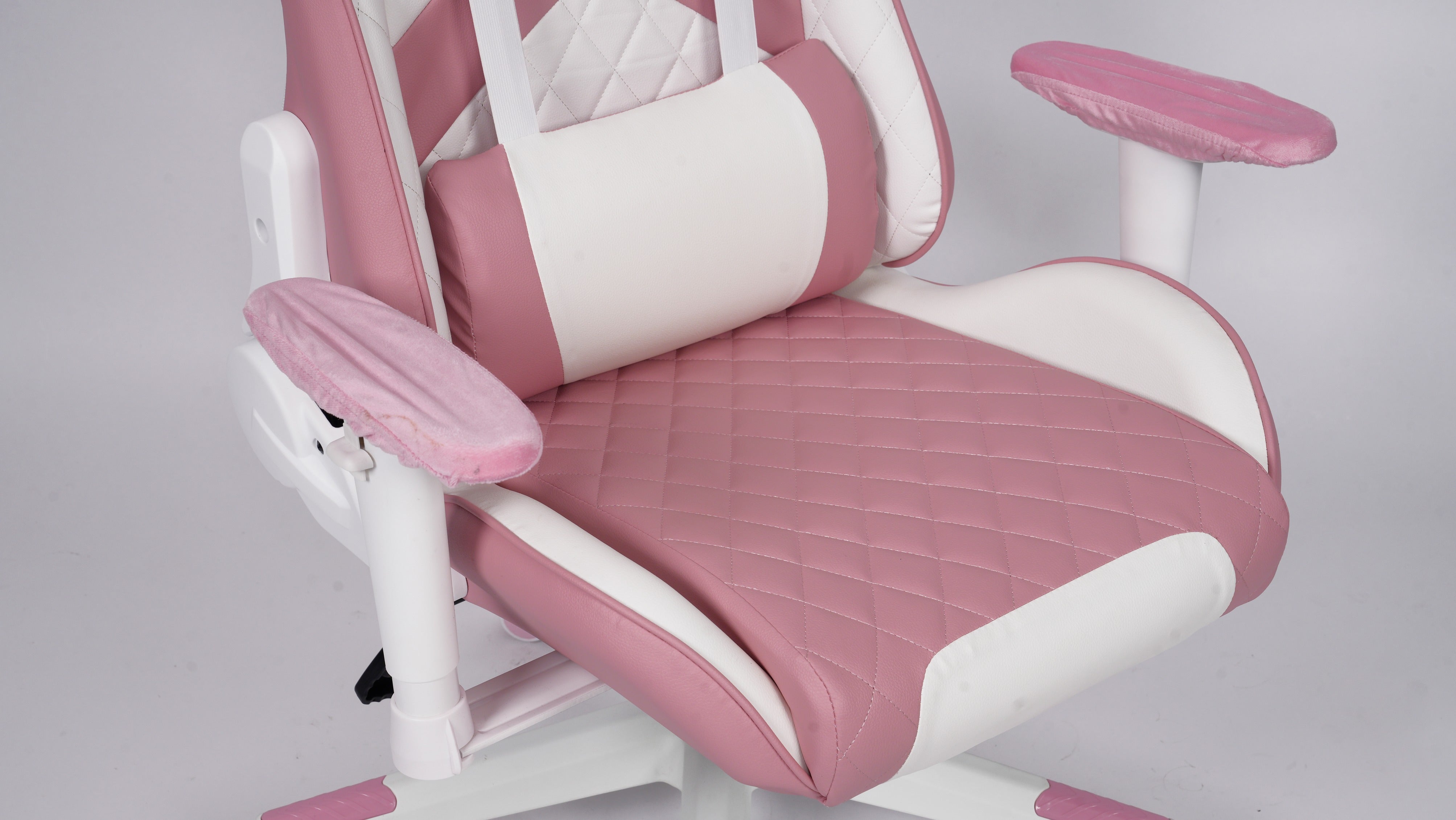 Playmax Studio Cat Gaming Chair - White/Pink