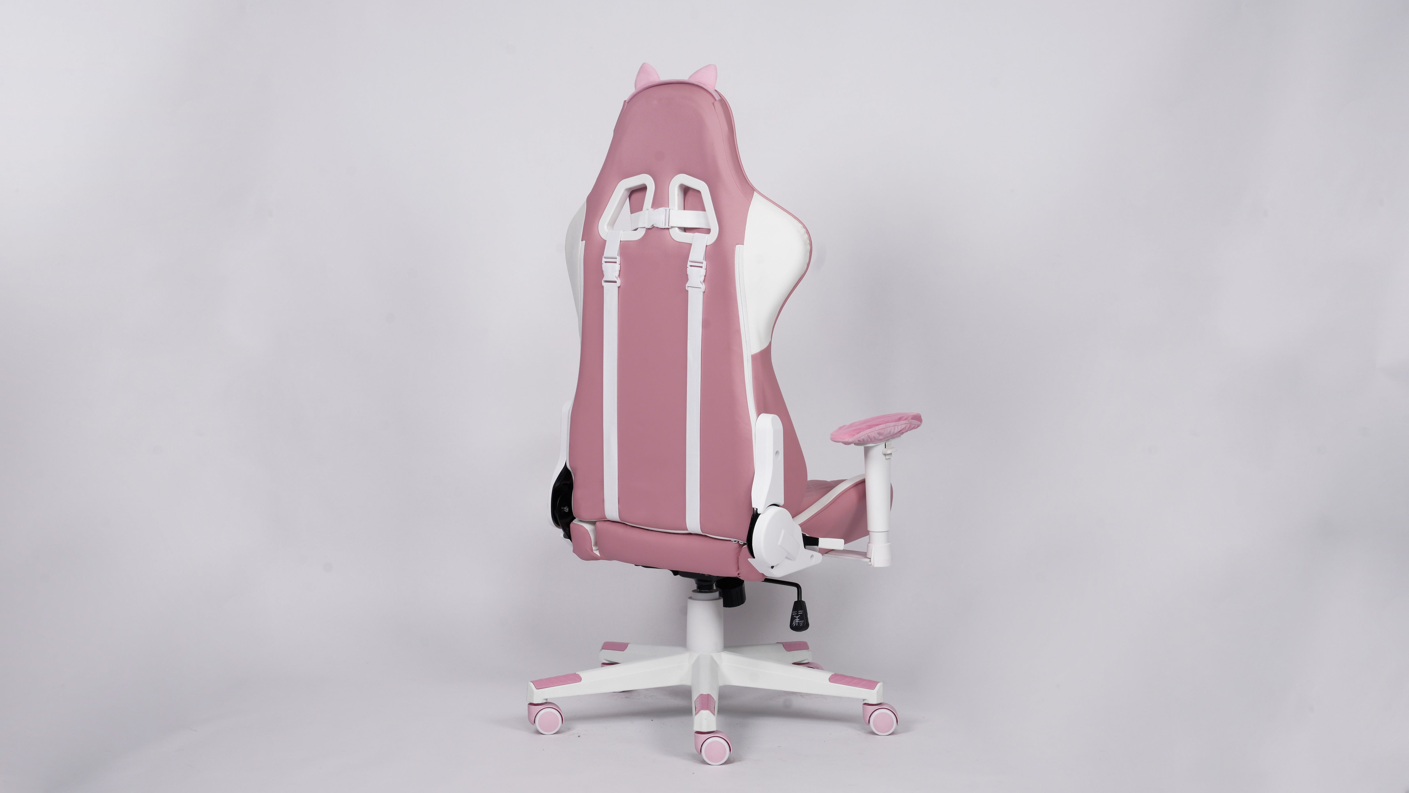 Playmax Studio Cat Gaming Chair - White/Pink