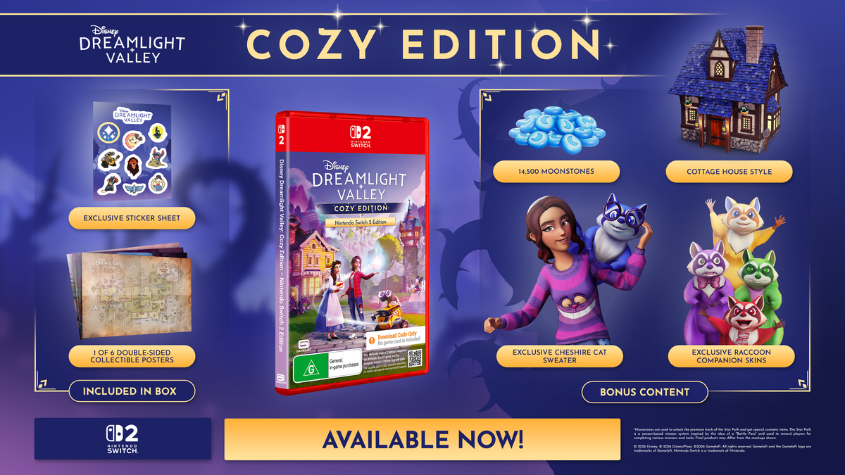 Disney Dreamlight Valley: Cozy Edition (CIB) - Nintendo Switch 2