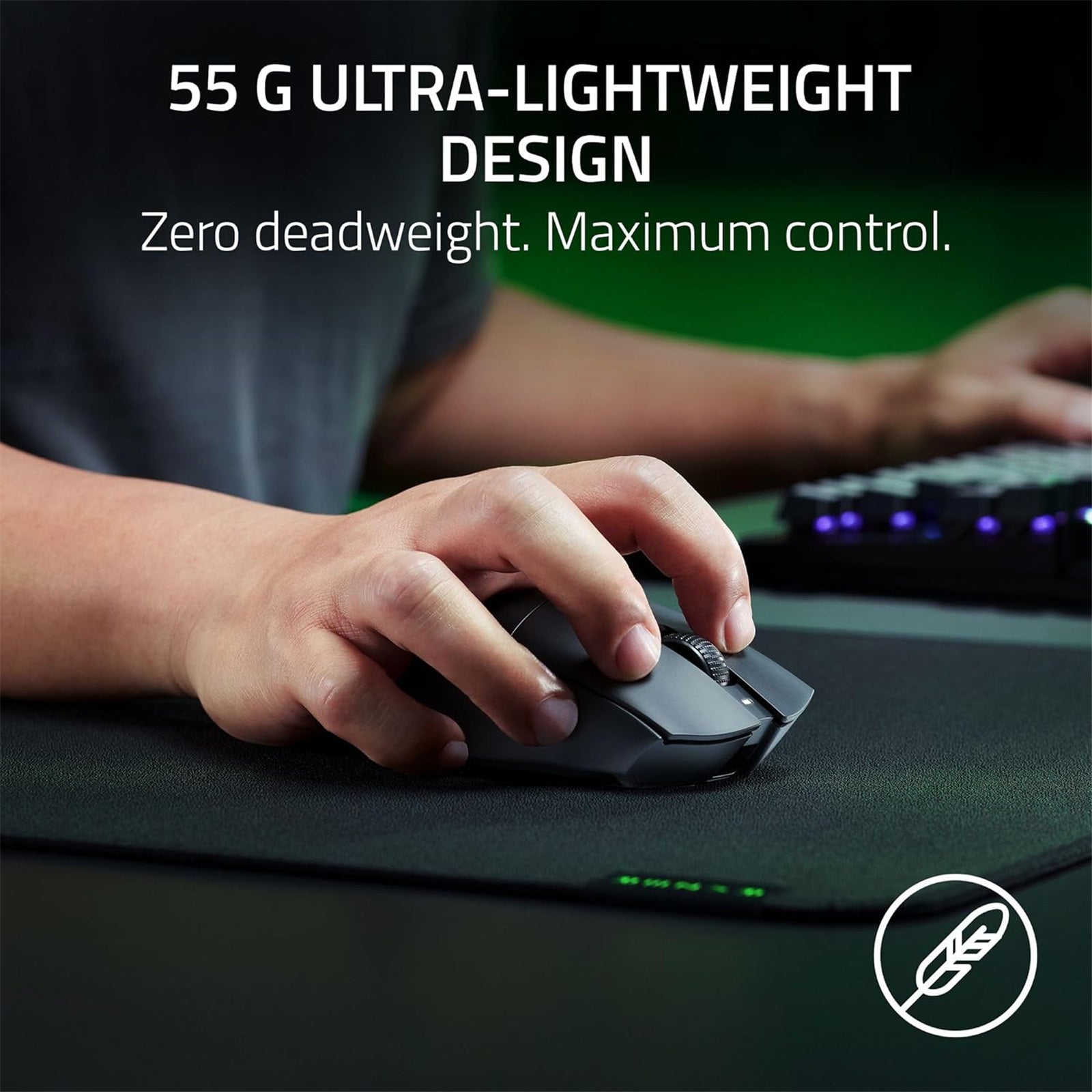 Razer Deathadder V3 Hyperspeed - Wireless Esports Gaming Mouse