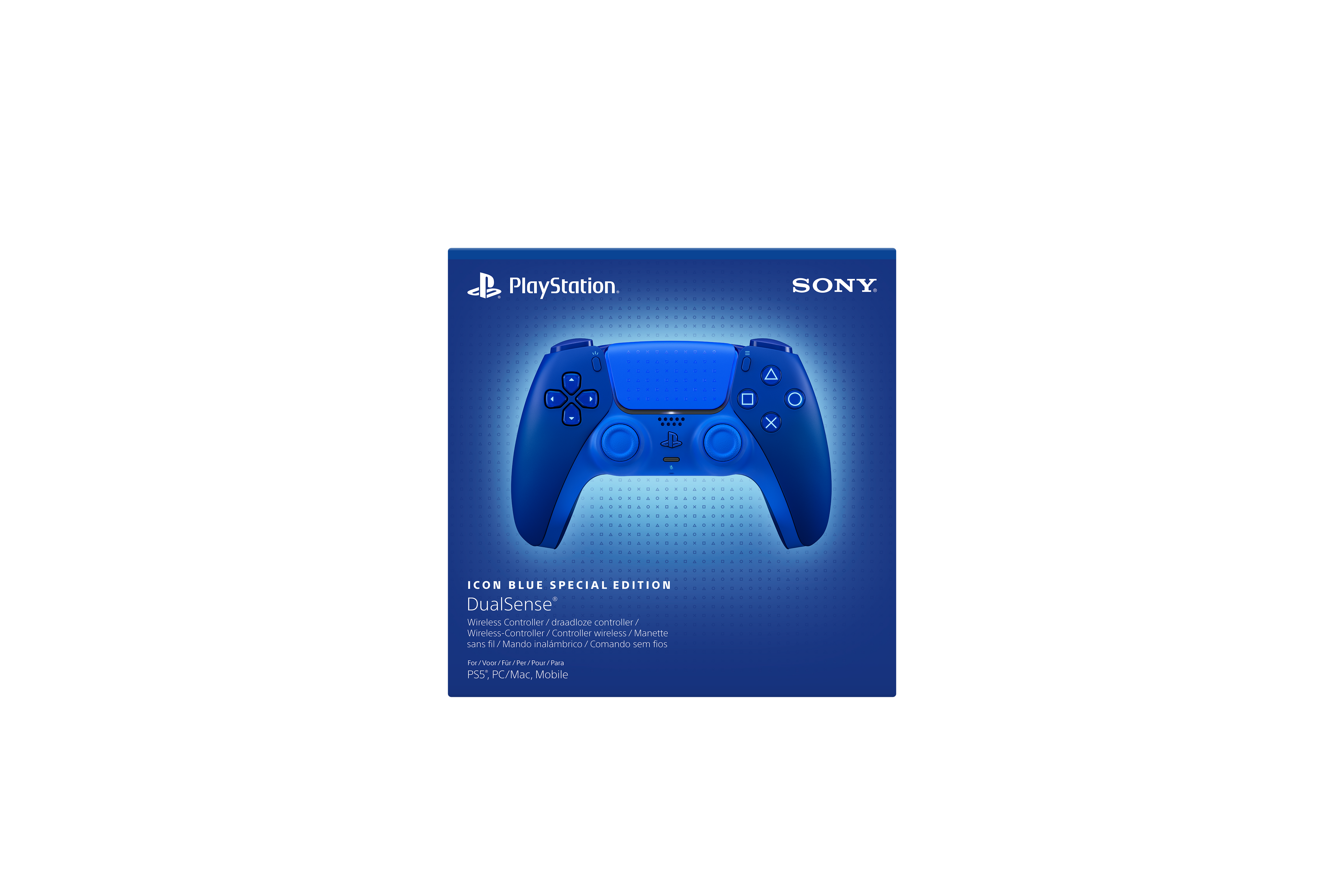 PS5 PlayStation 5 DualSense Wireless Controller - Icon Blue Special Edition