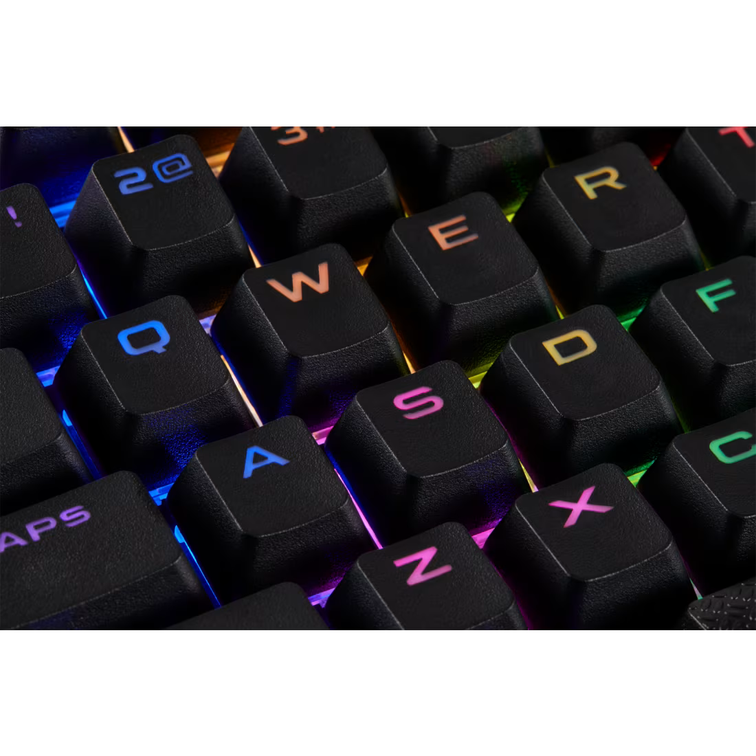 CORSAIR PBT Double-Shot Gaming Keycaps - Black