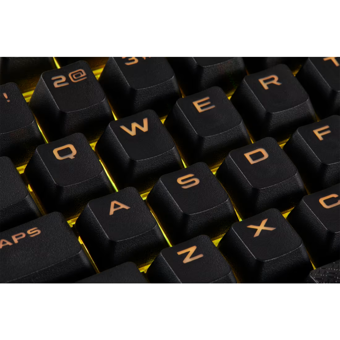 CORSAIR PBT Double-Shot Gaming Keycaps - Black