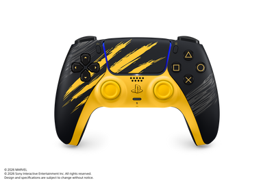 PS5 PlayStation 5 DualSense Wireless Controller - Marvel’s Wolverine Battle Yellow Limited Edition
