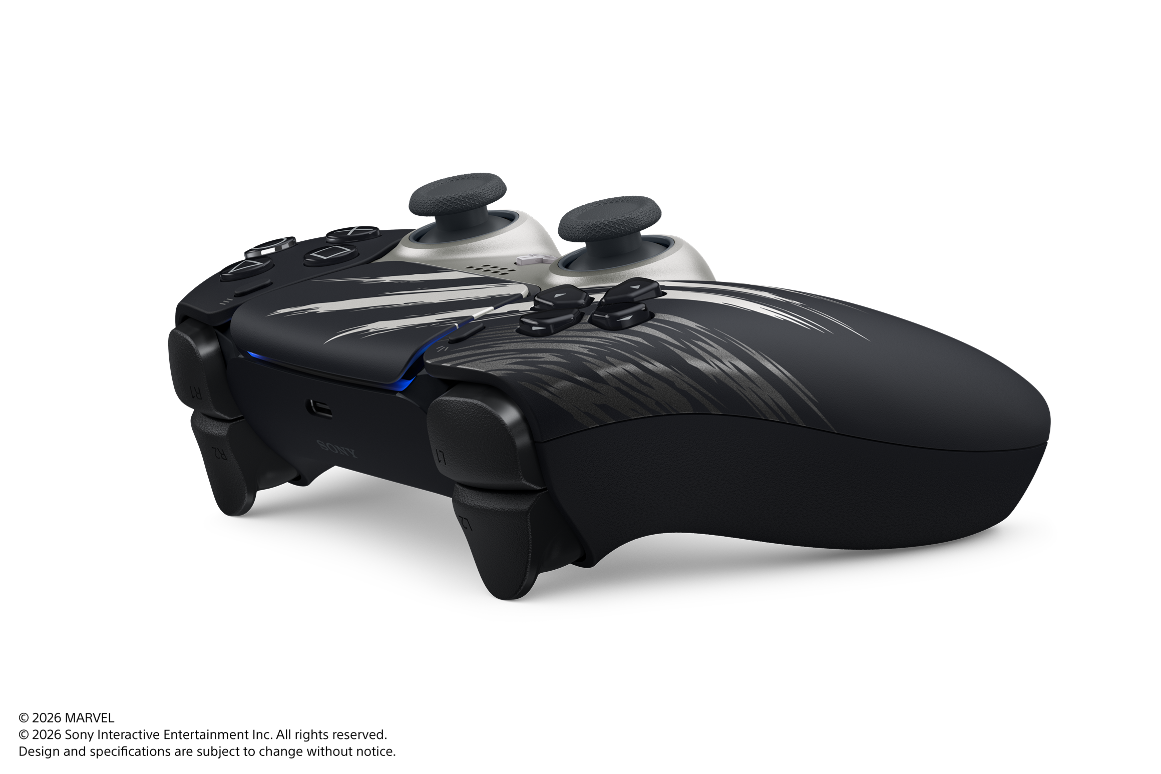 PS5 PlayStation 5 DualSense Wireless Controller - Marvel’s Wolverine Adamantium Limited Edition