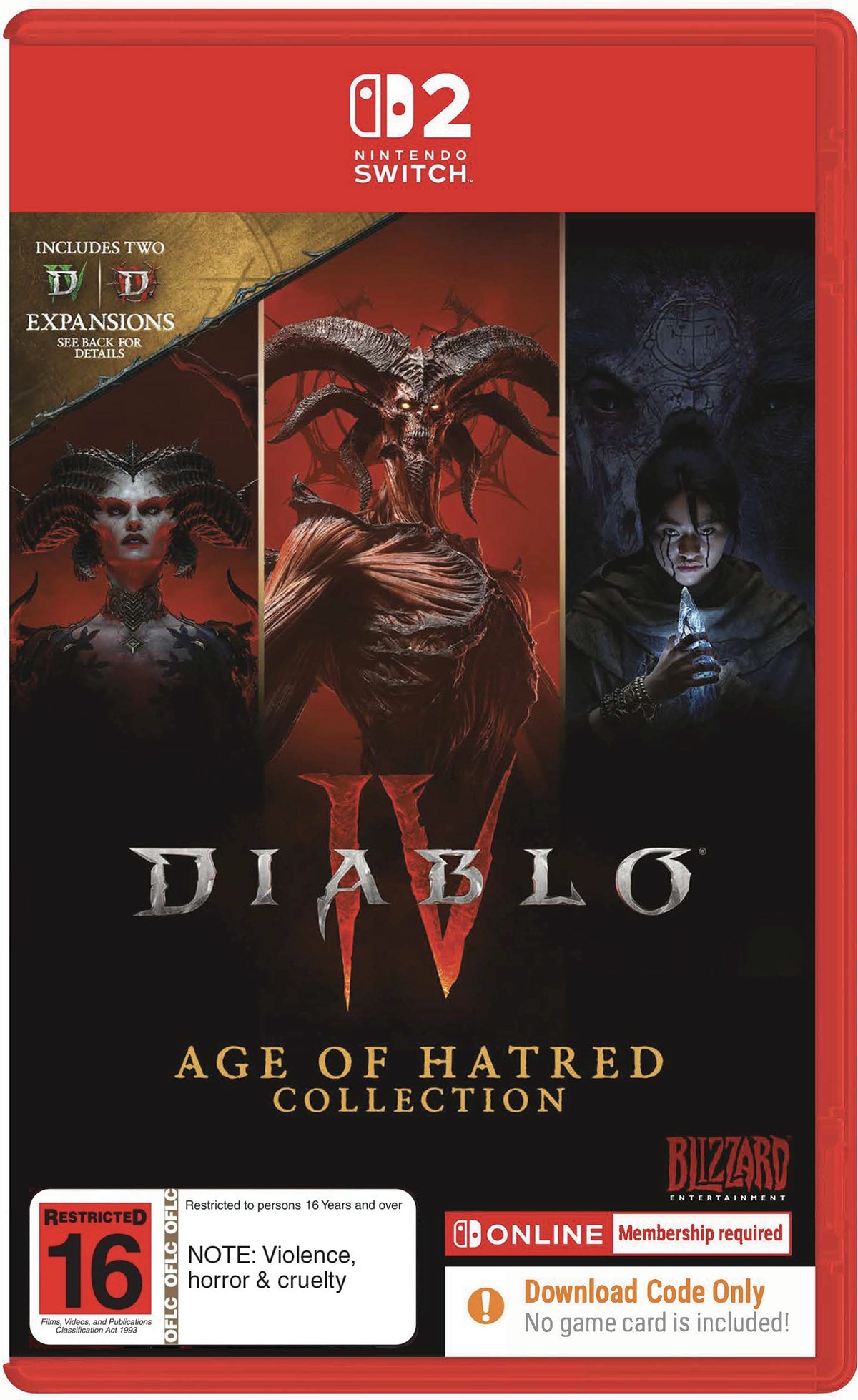 DIABLO IV: Age of Hatred Collection (CIB) - Nintendo Switch 2