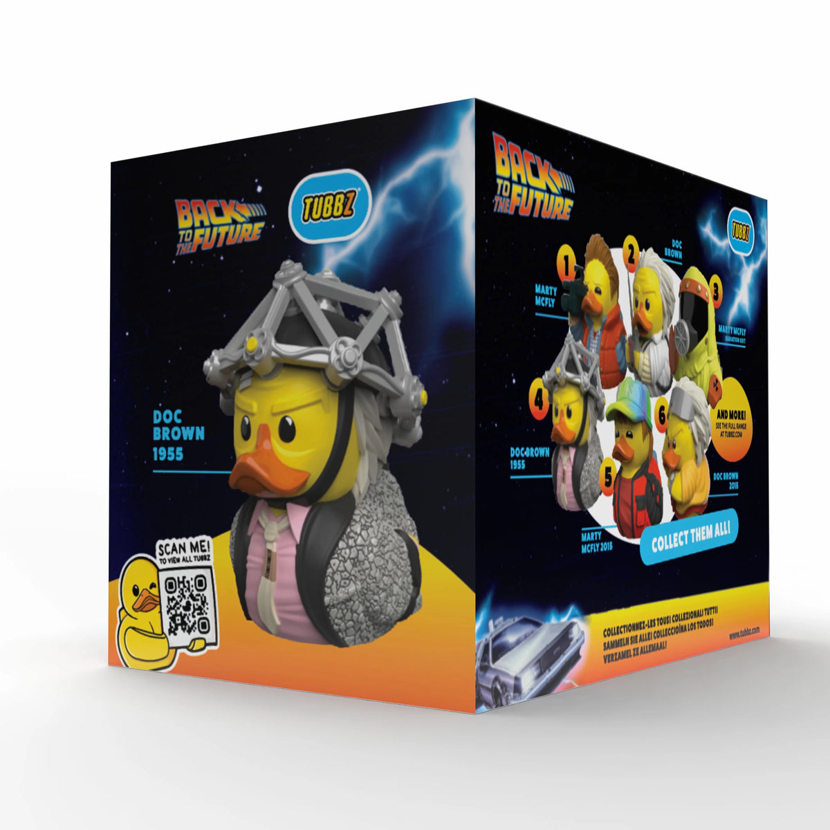 BTTF Tubbz BOXED Doc Brown 1950s