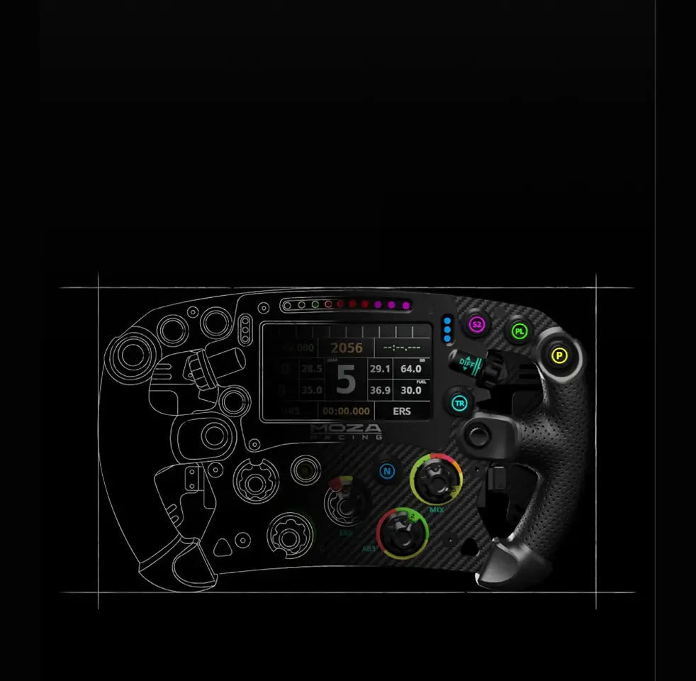 MOZA FSR2 Steering Wheel