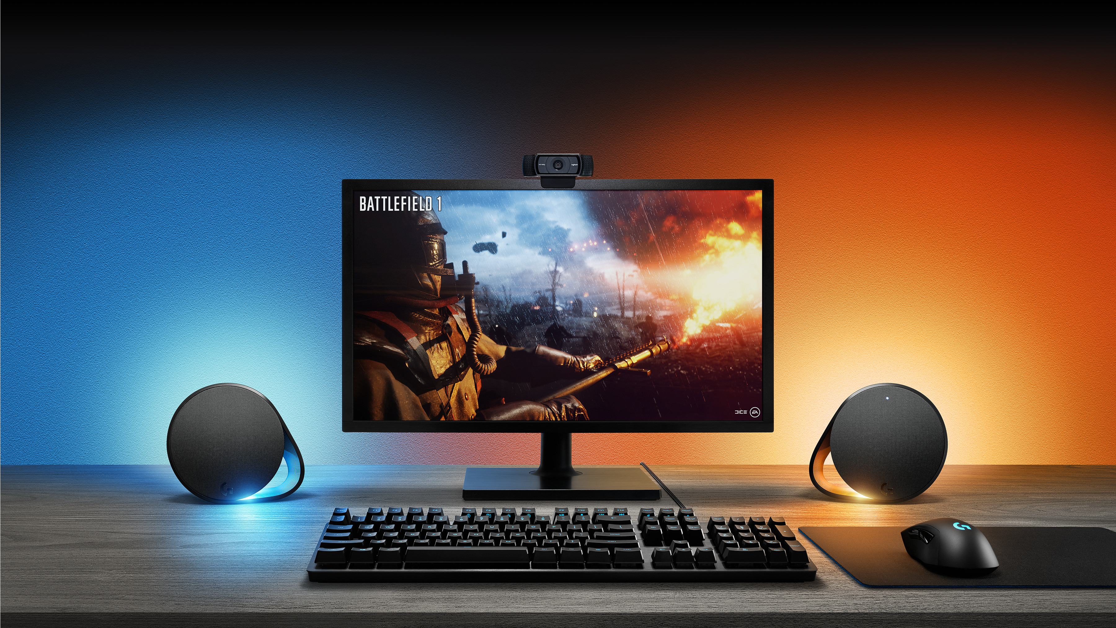 Logitech G560 LIGHTSYNC PC Gaming Speakers