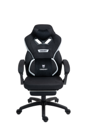 Conquest Vanguard Gaming Chair - Black Fabric