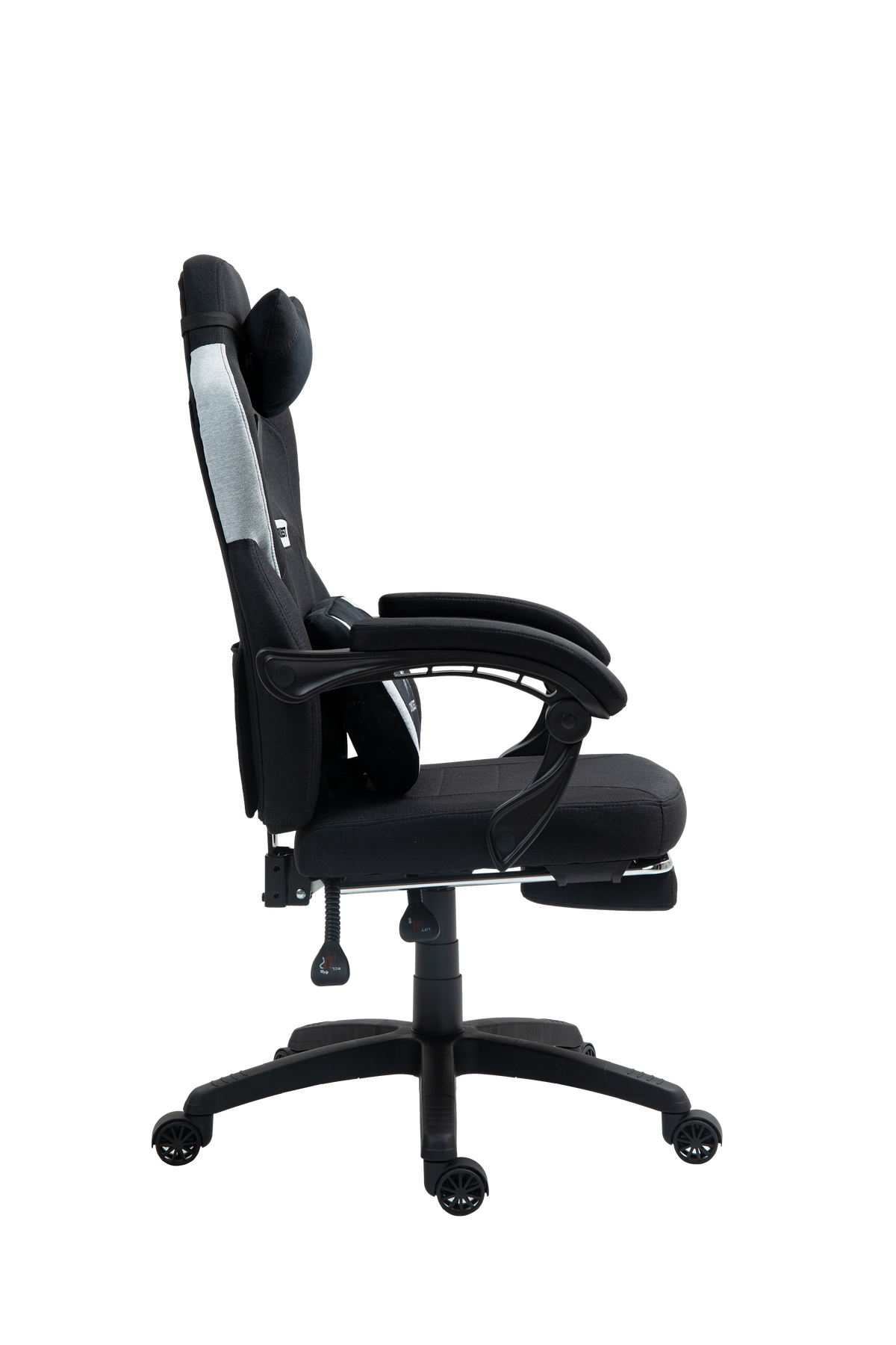 Conquest Vanguard Gaming Chair - Black Fabric