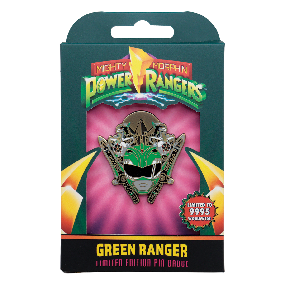 Power Rangers - Limited Edition Green Ranger Pin Badge